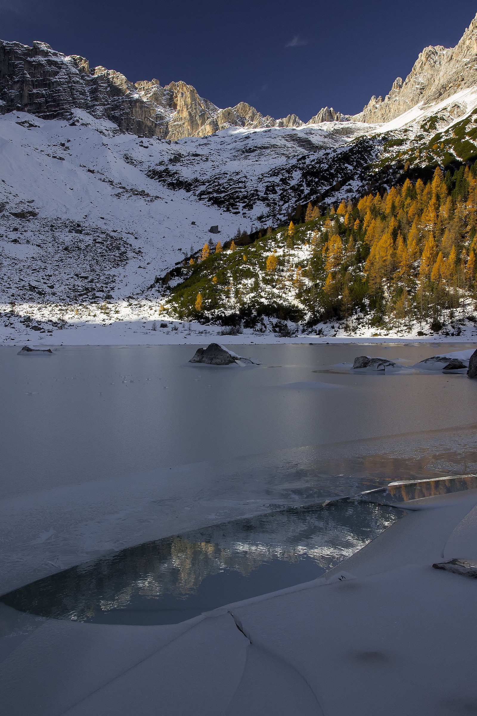 Lago Sorapiss - Parco naturale delle Dolomiti Ampezzane
