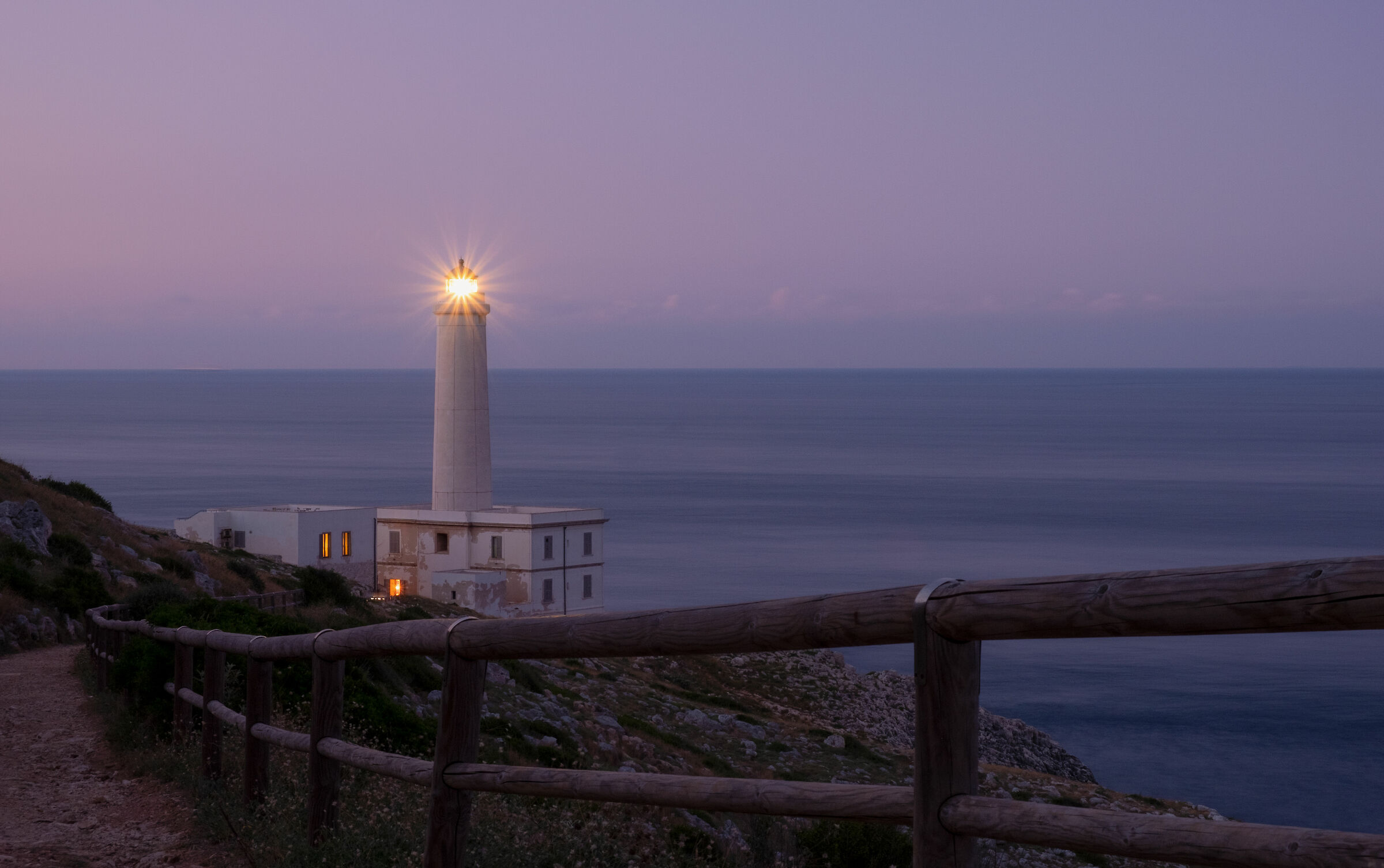 Golden hour at the lighthouse