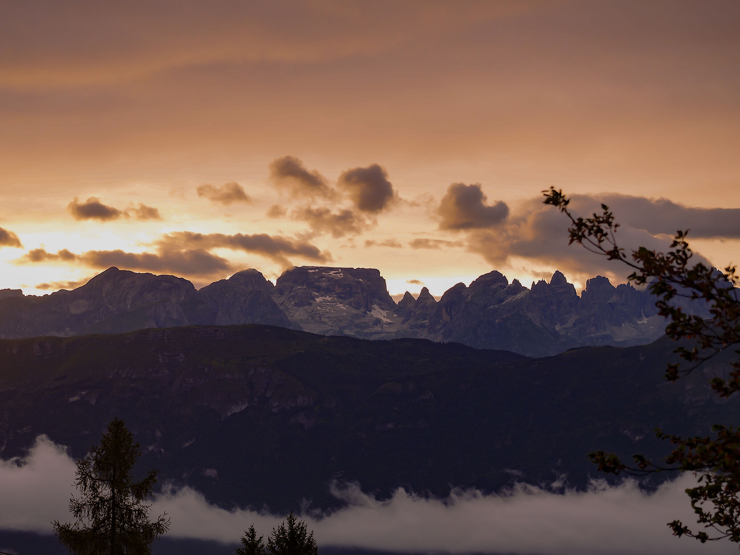 Dolomiti di Brenta dopo il temporale