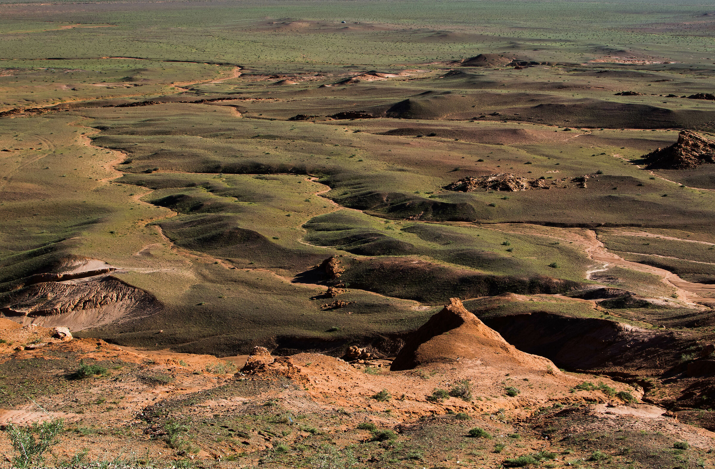 Flaming cliffs