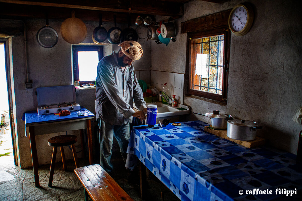 Zafar Pakistani pastor in the Biellese Alps