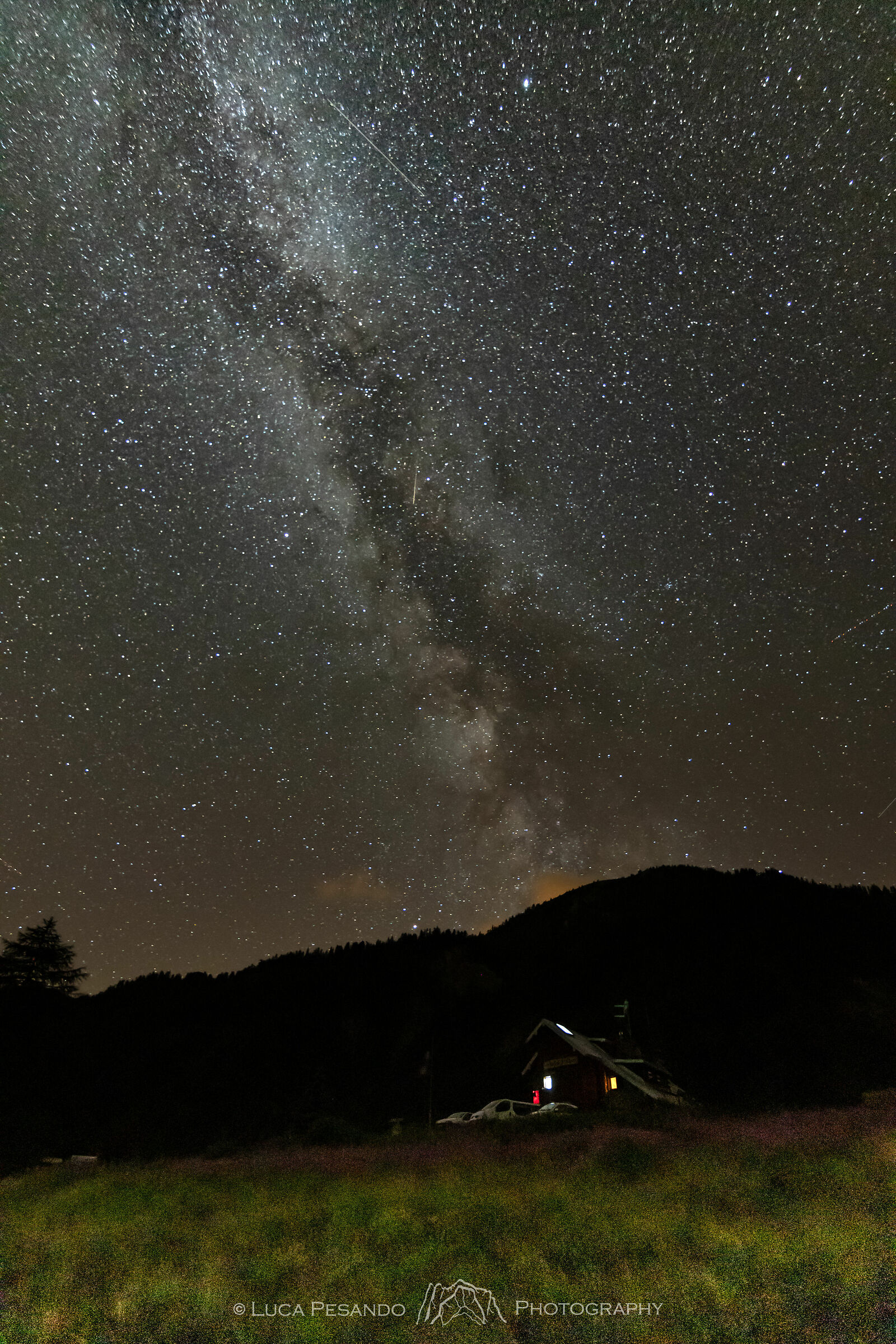 Milky Way on the Shelter