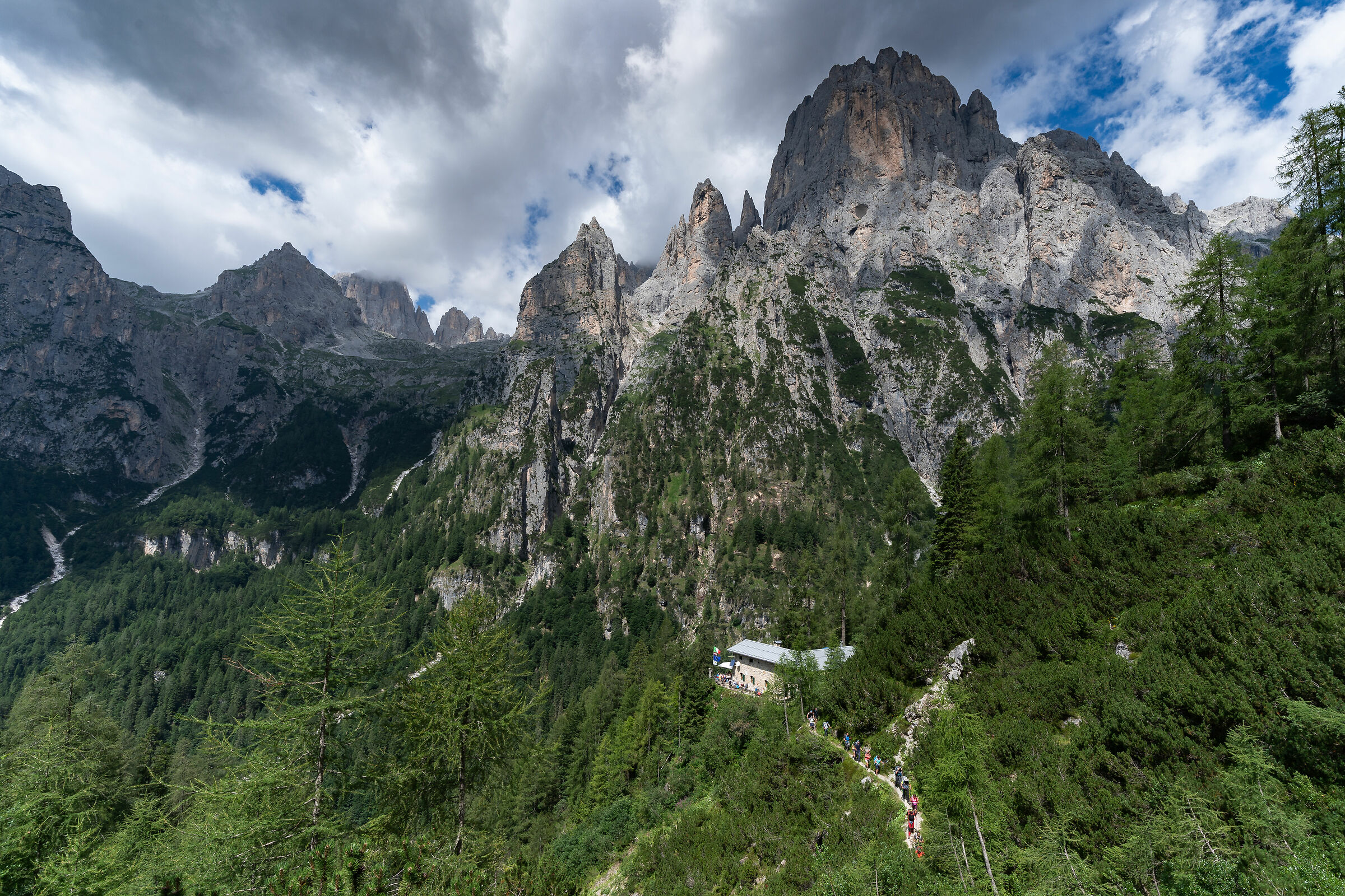 Rifugio Treviso in val Canali