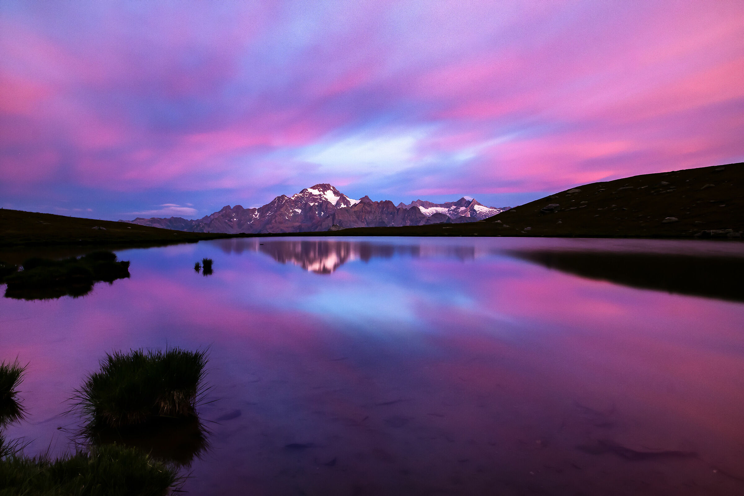 Monte Disgrazia all'alba