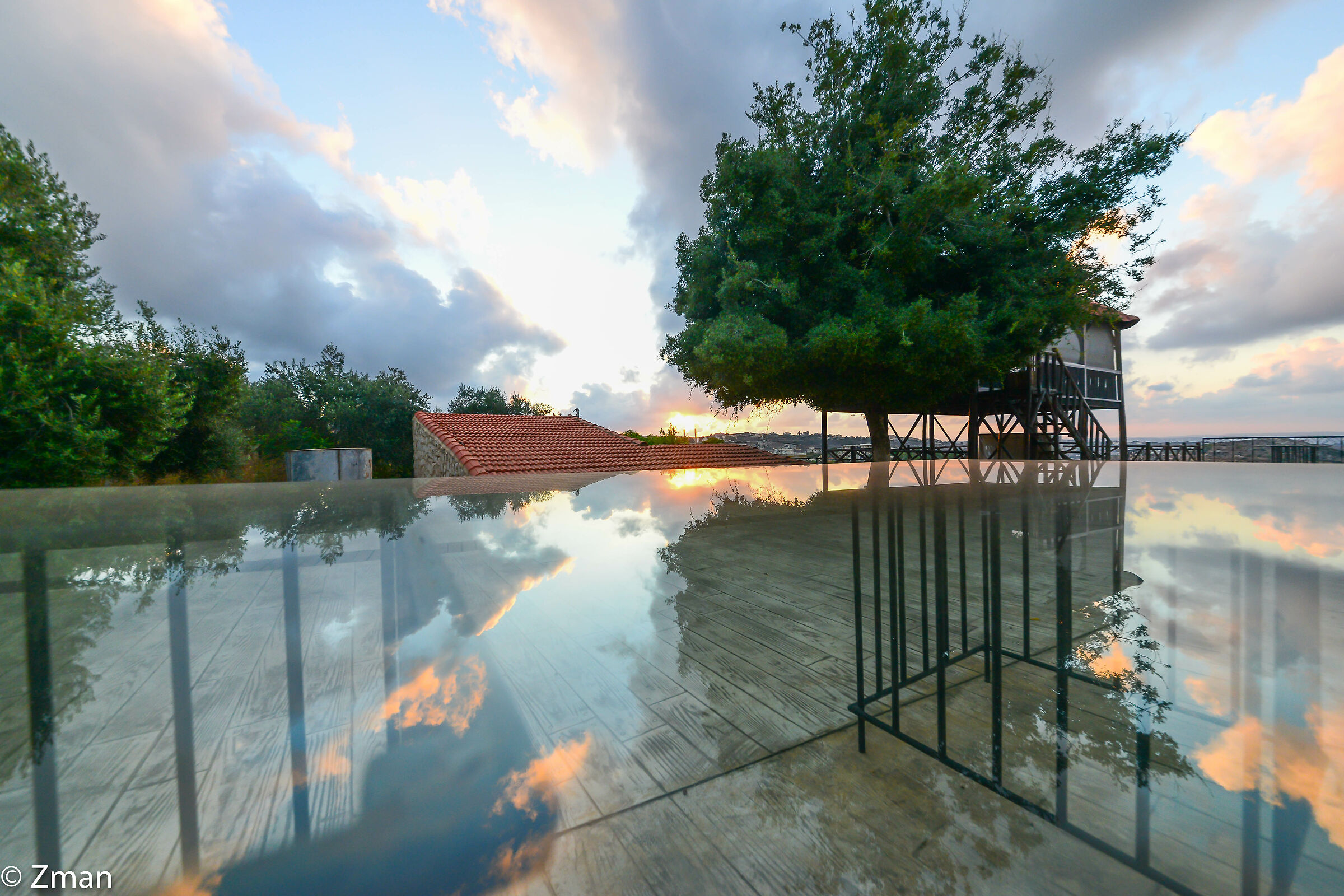 Sunset and Reflections