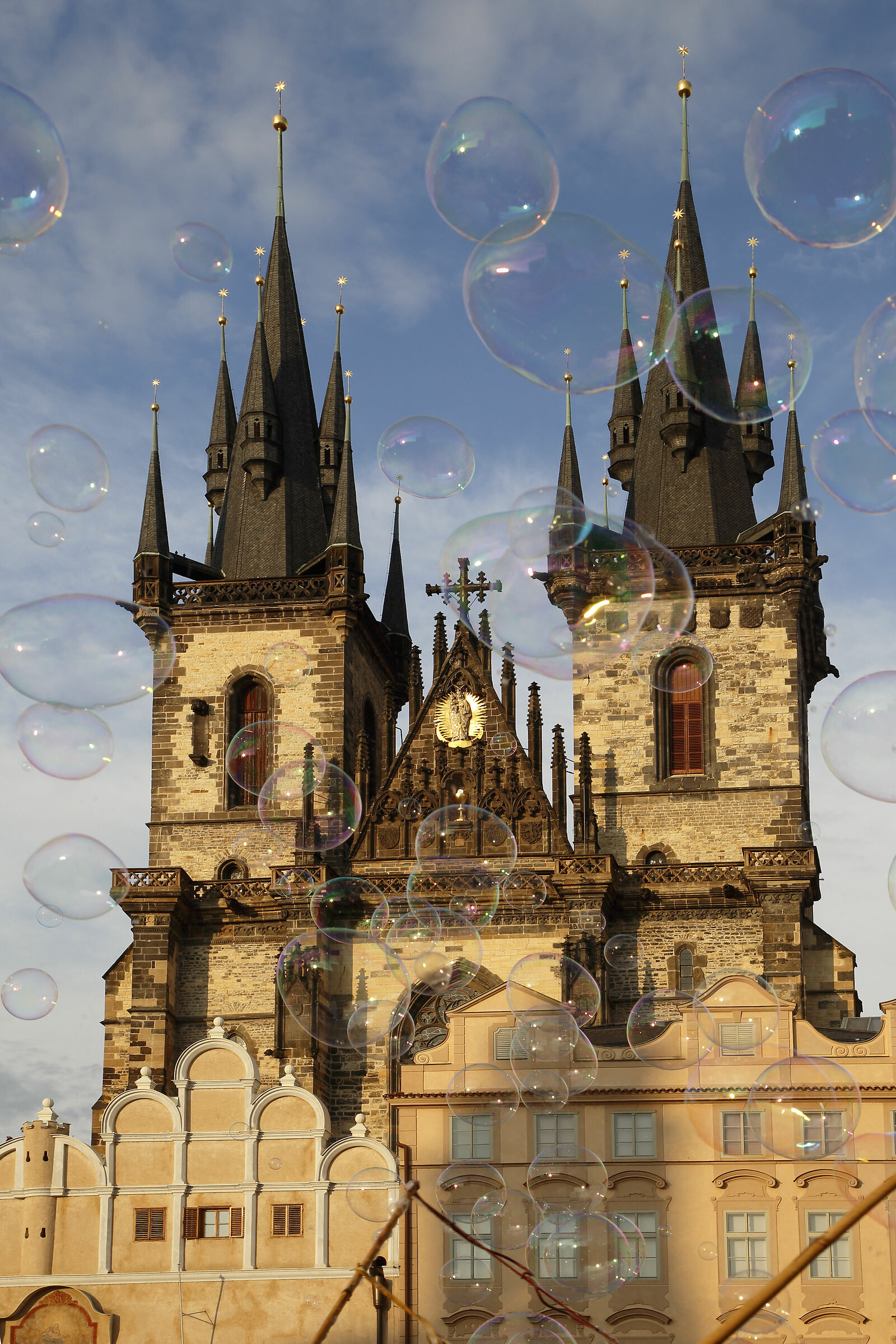 Dovunqe bubbles in Prague