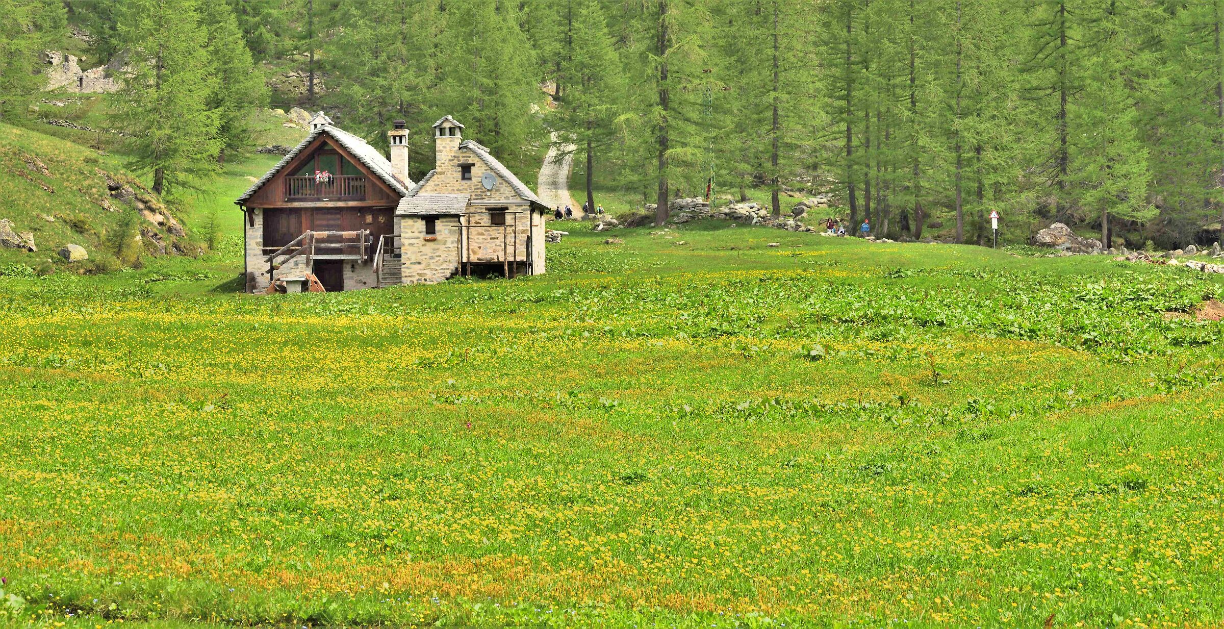 we are back near Crampiolo