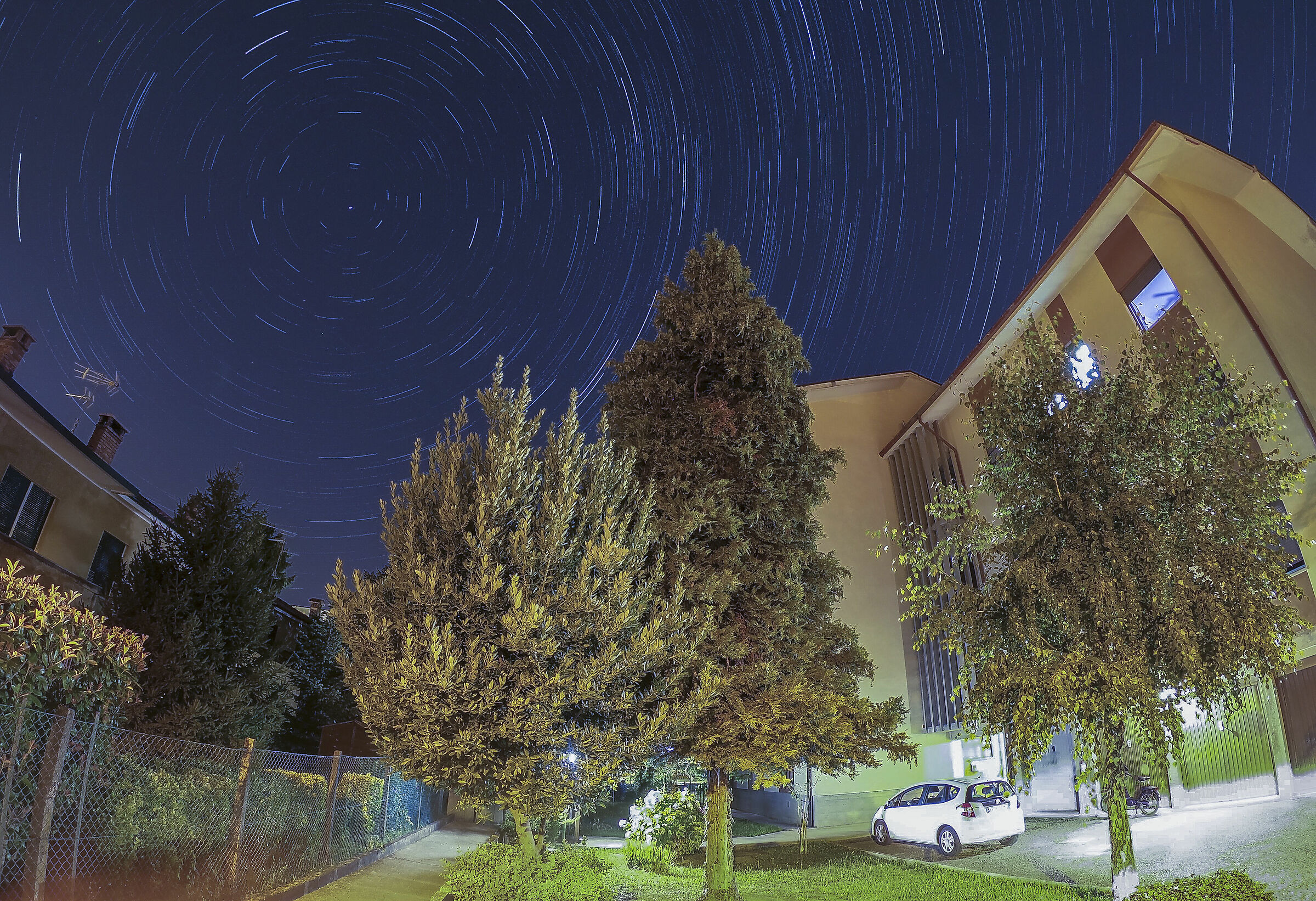 stelle sopra la città