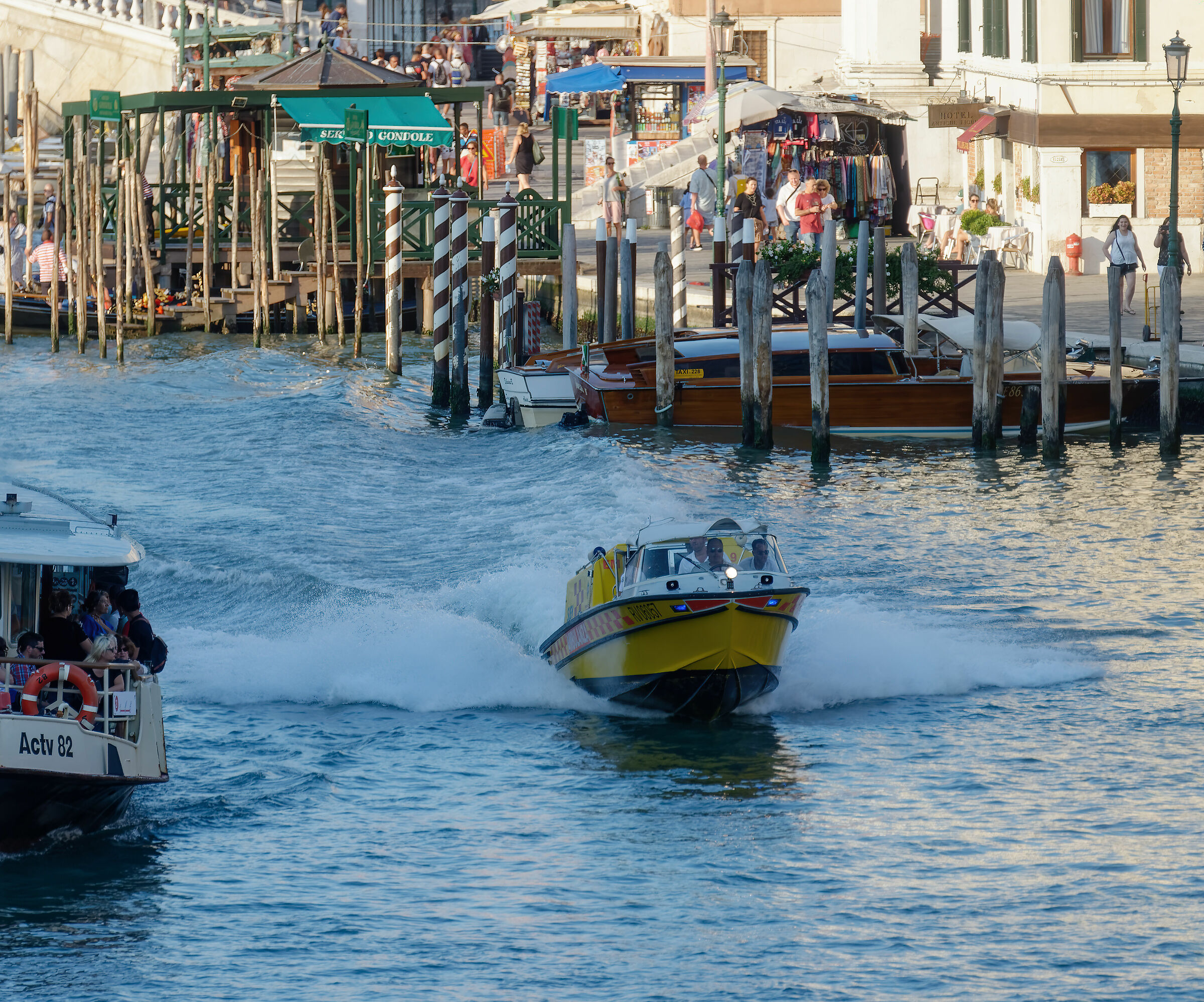 40 nodi in Canal Grande