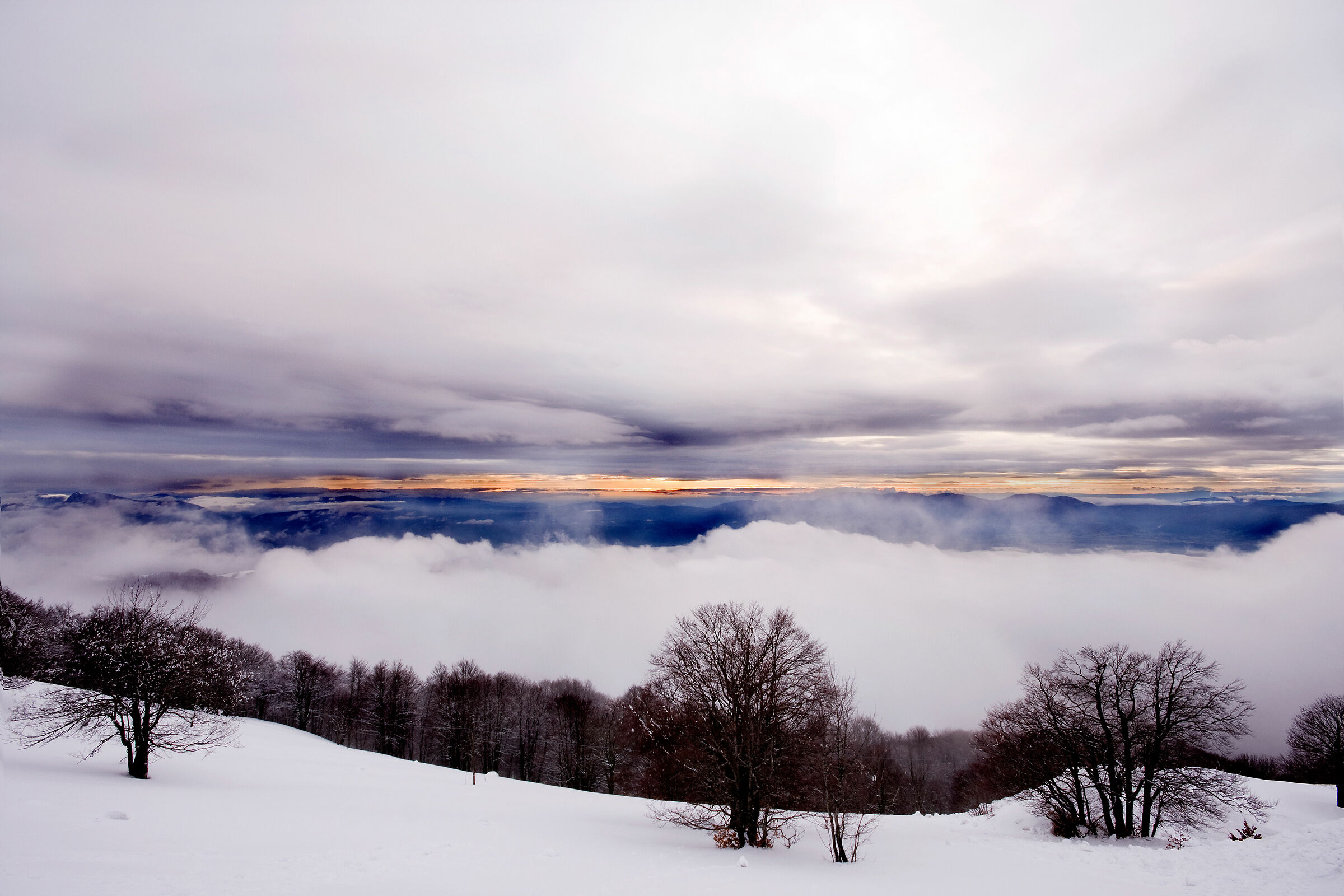 Tramonto sul Terminillo
