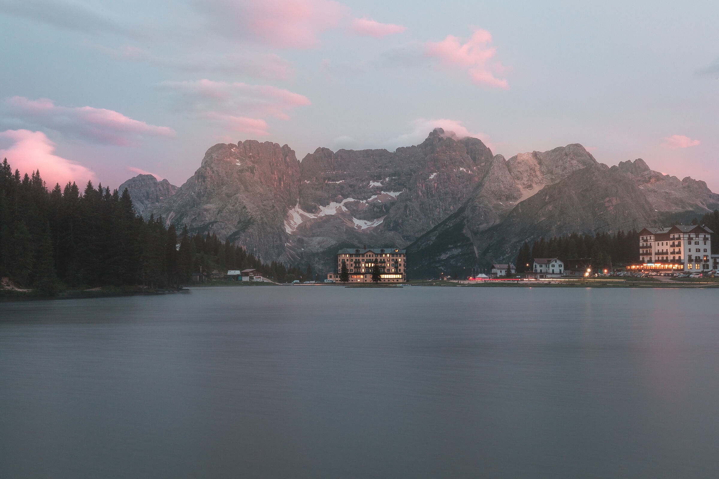 Sunset at Misurina