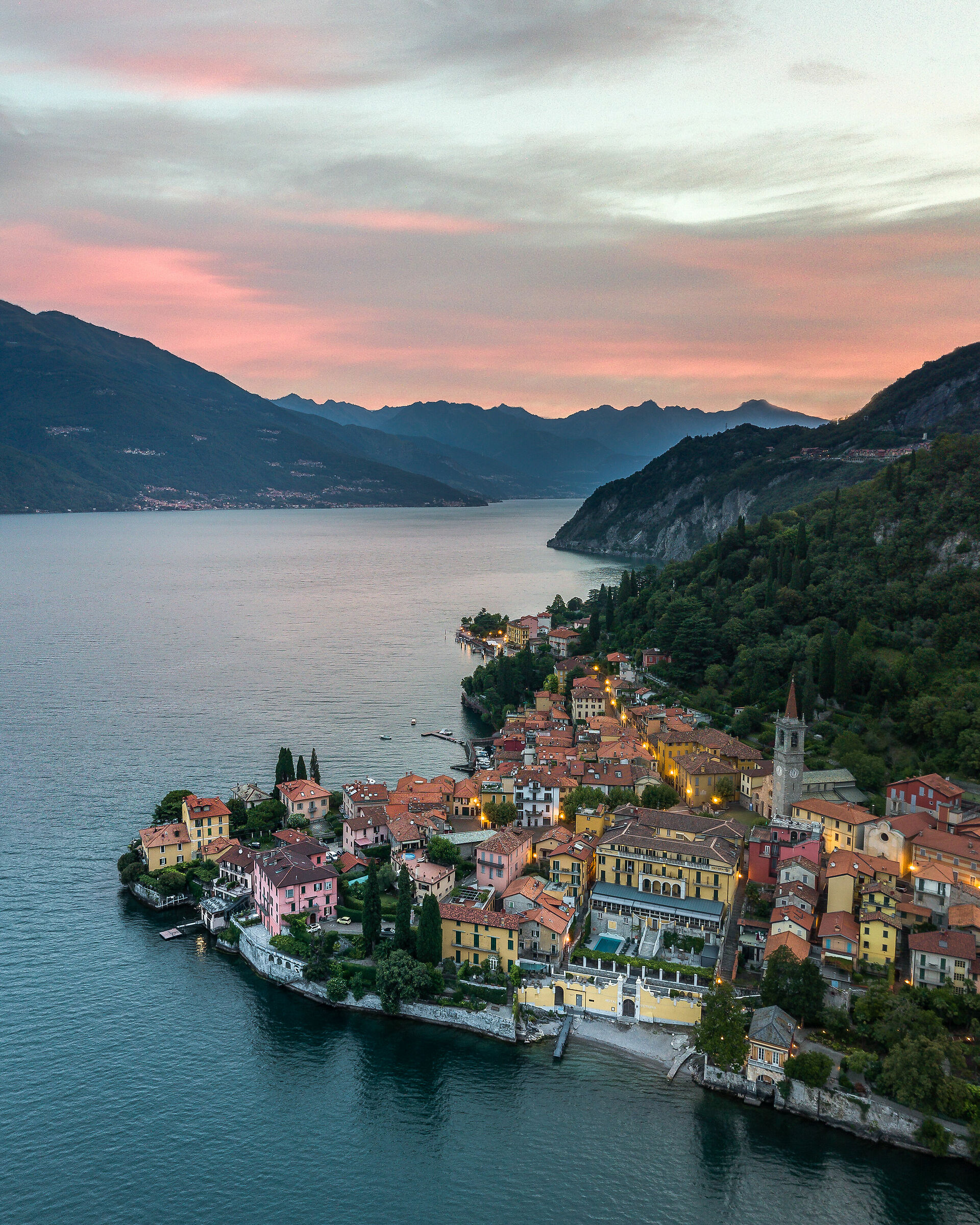 Varenna dall'alto