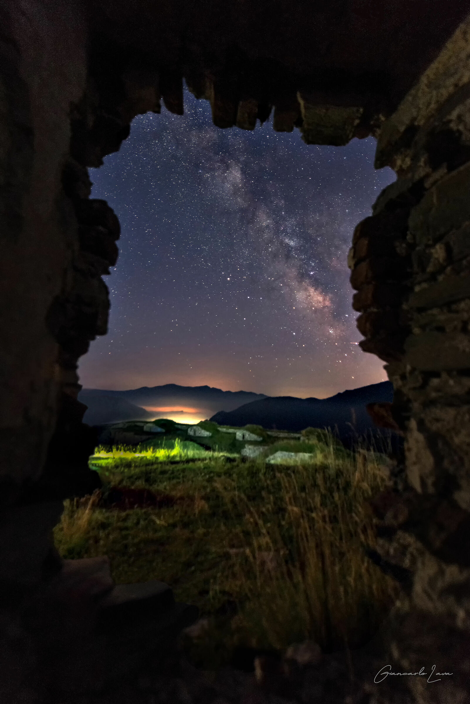 Waiting for the light