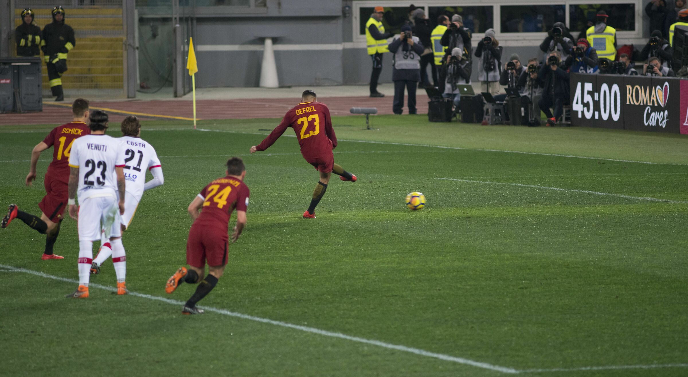Che piatto! (Defrel scoring penalty against Benevento)