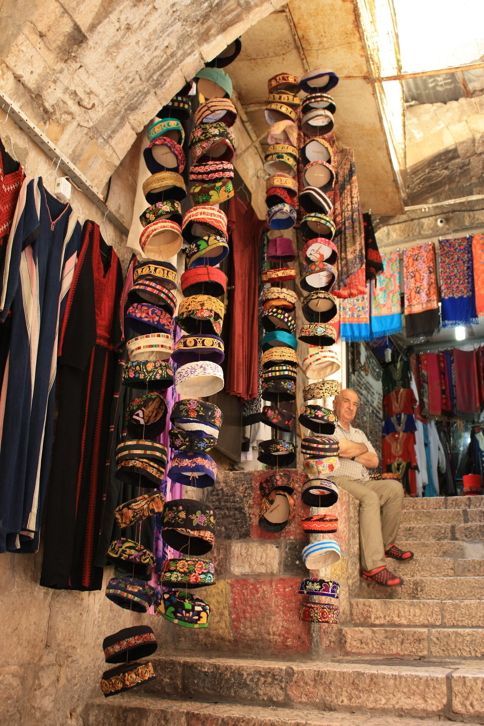 Hats' seller