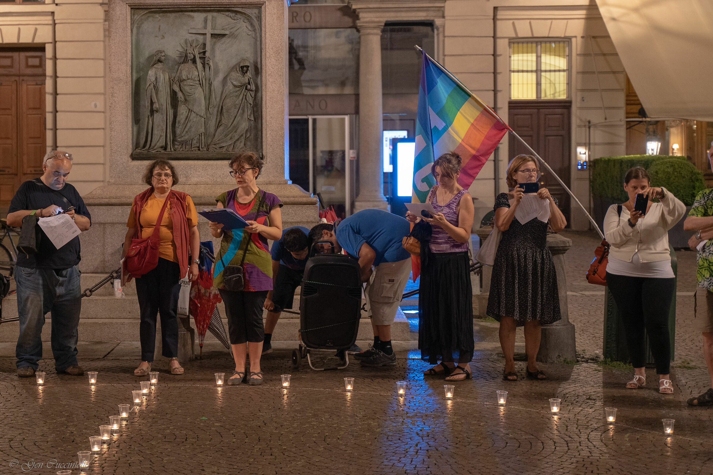 Mai più Hiroshima e Nagasaki.