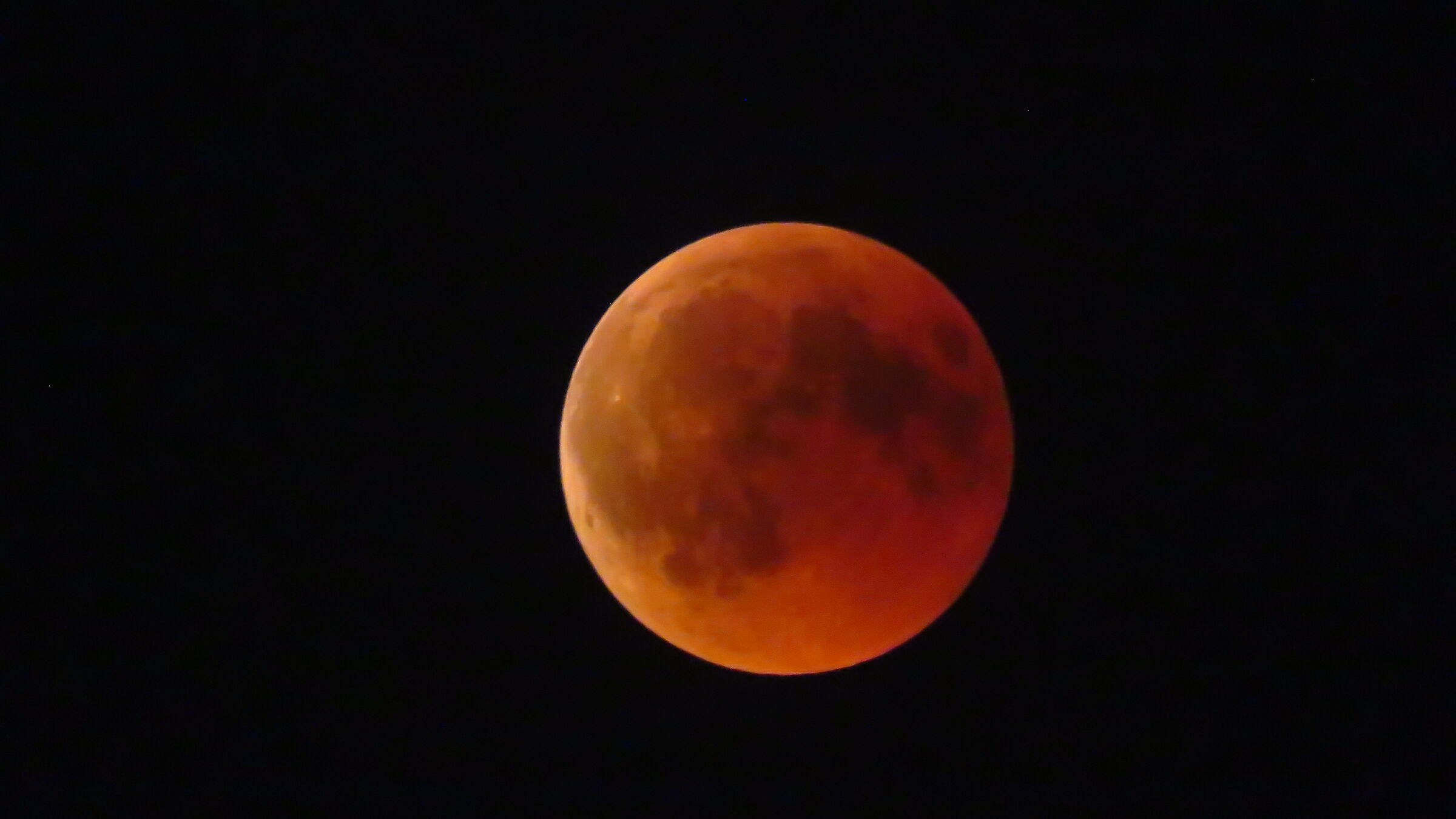 Partial eclipse of the moon 27/07/2018