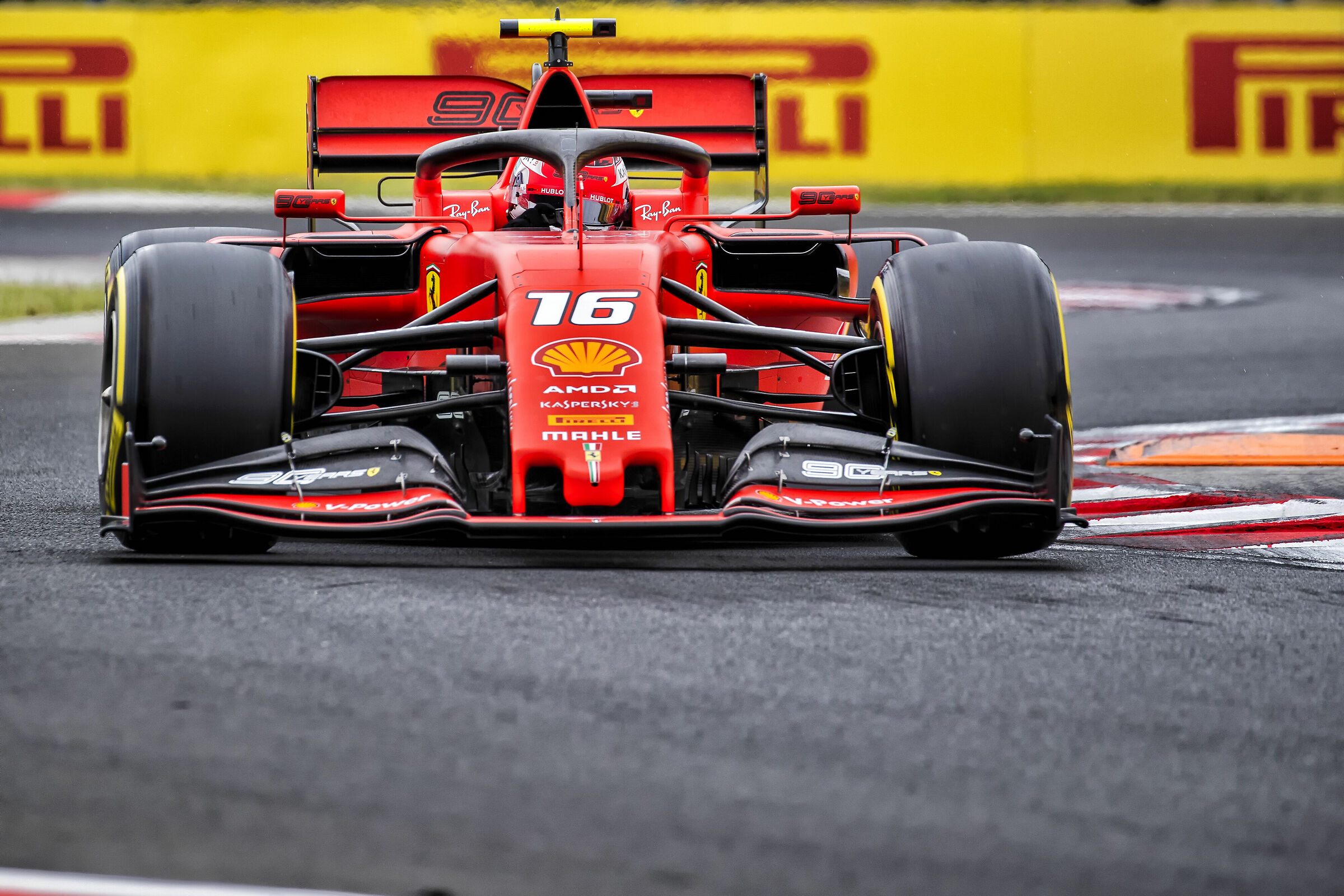 Charles Leclerc, Hungaroring F1 2019