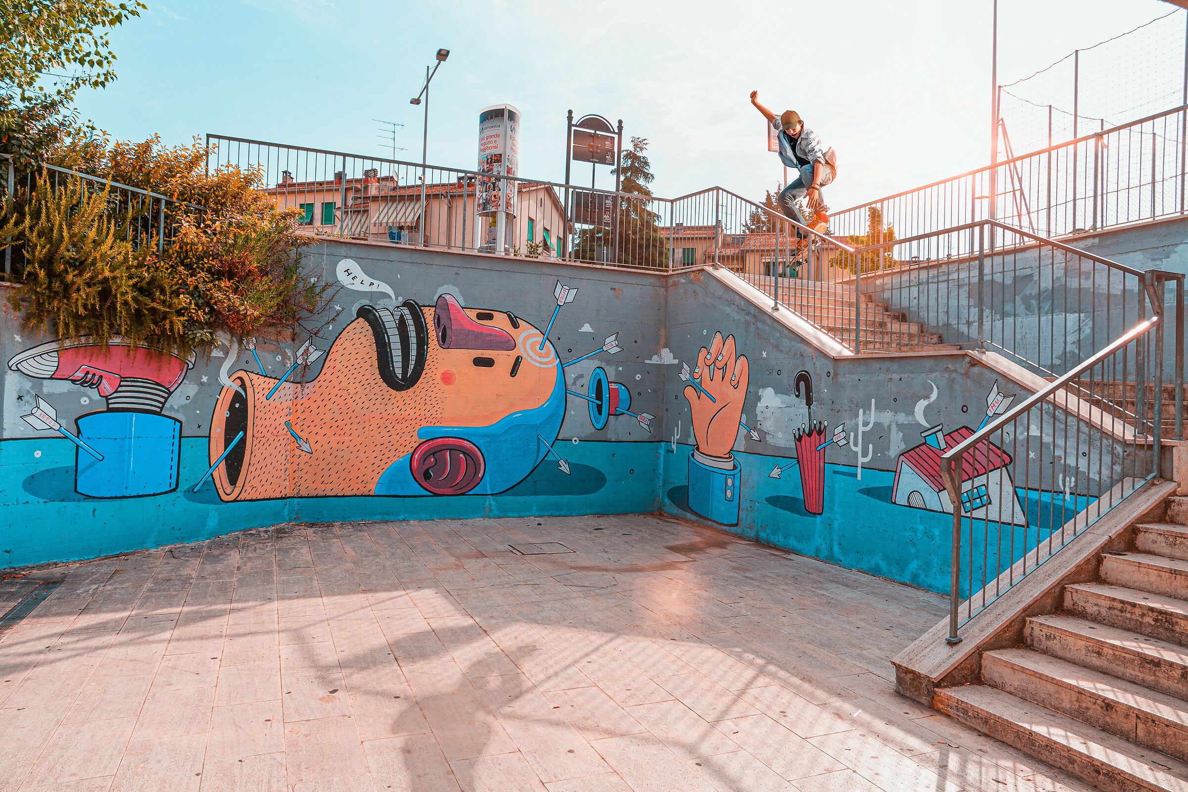 Skater in Poggibonsi