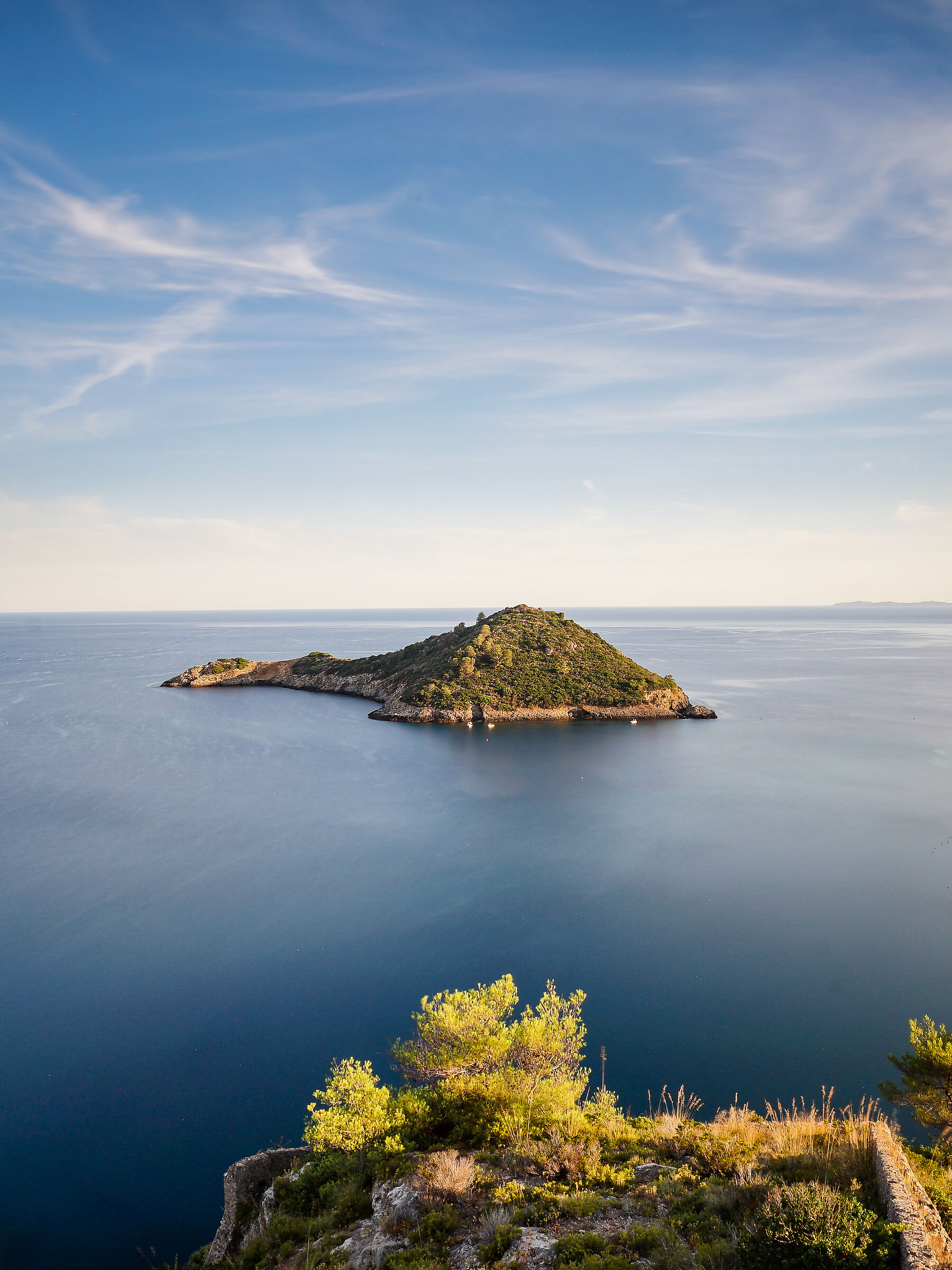 Spanish rock islet