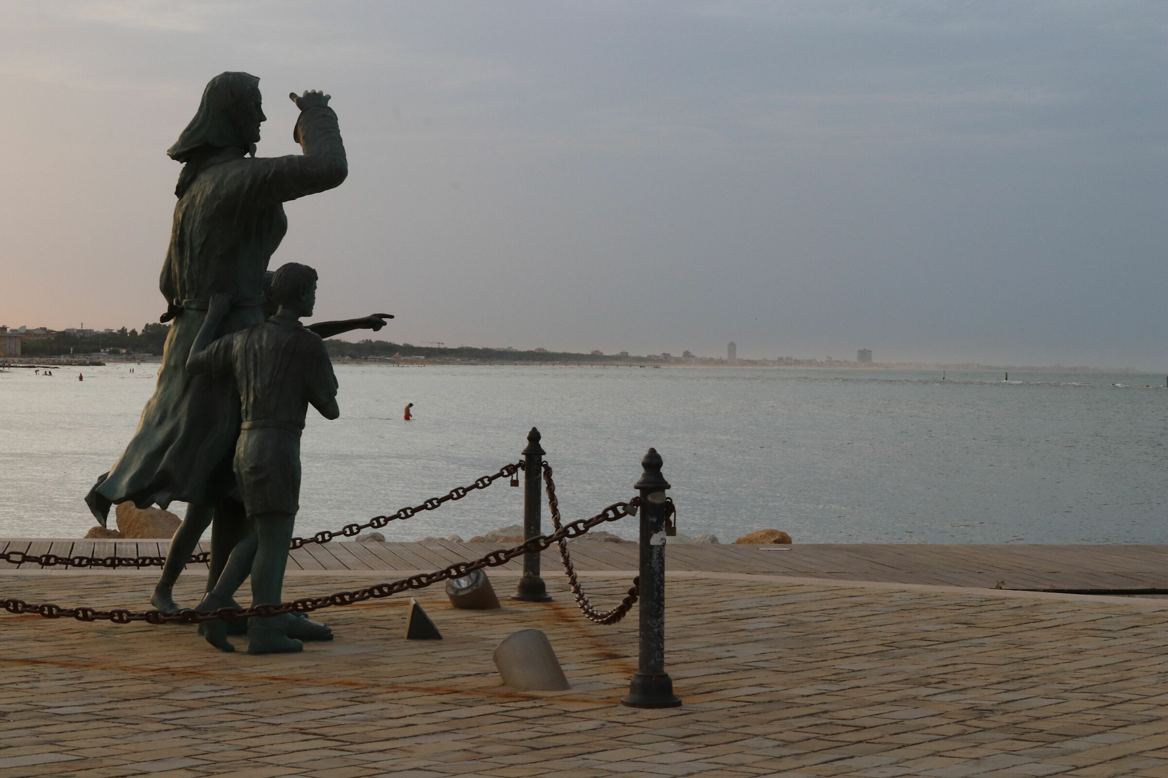 Sunset at Cesenatico