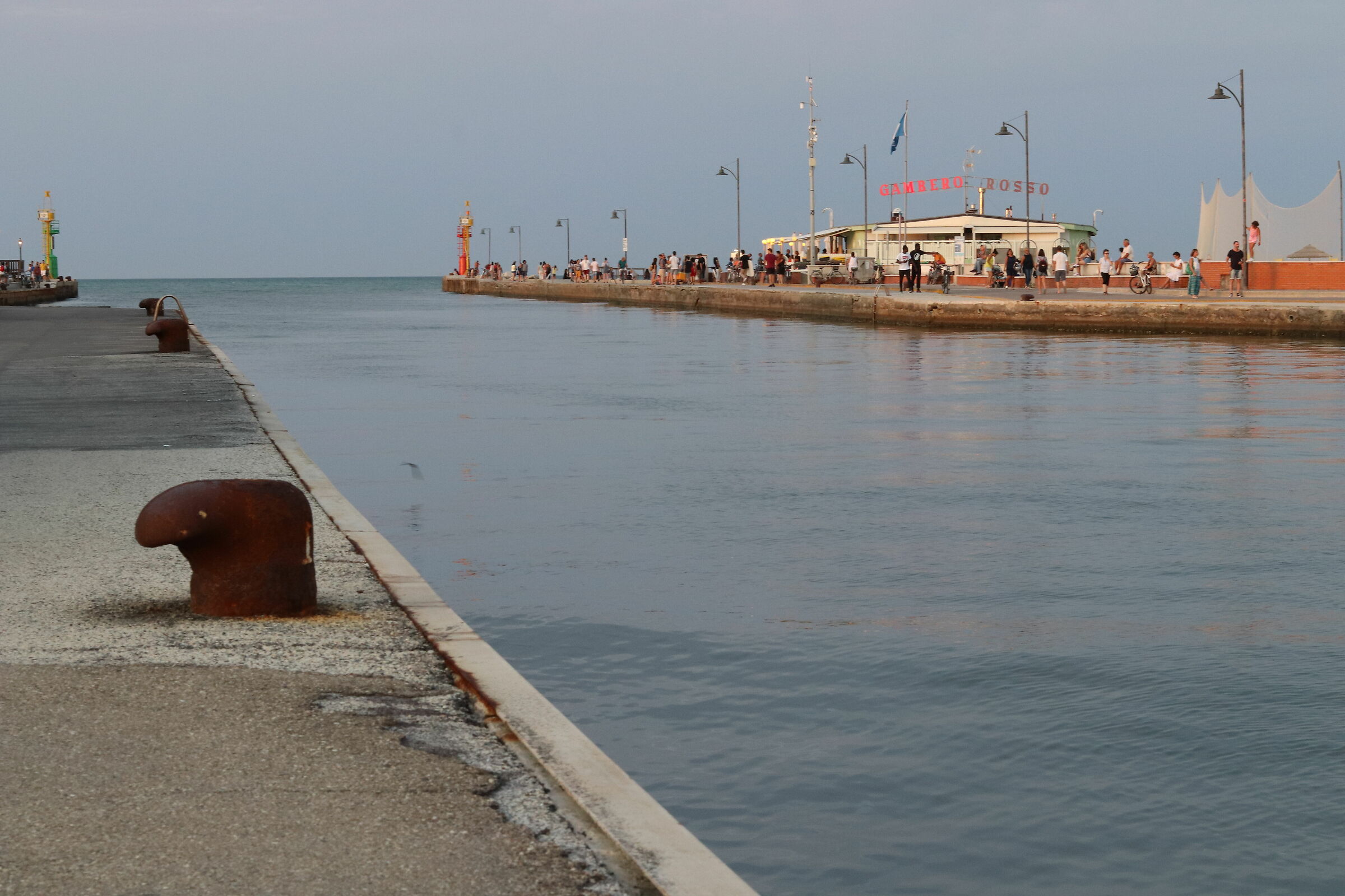 Sunset at Cesenatico