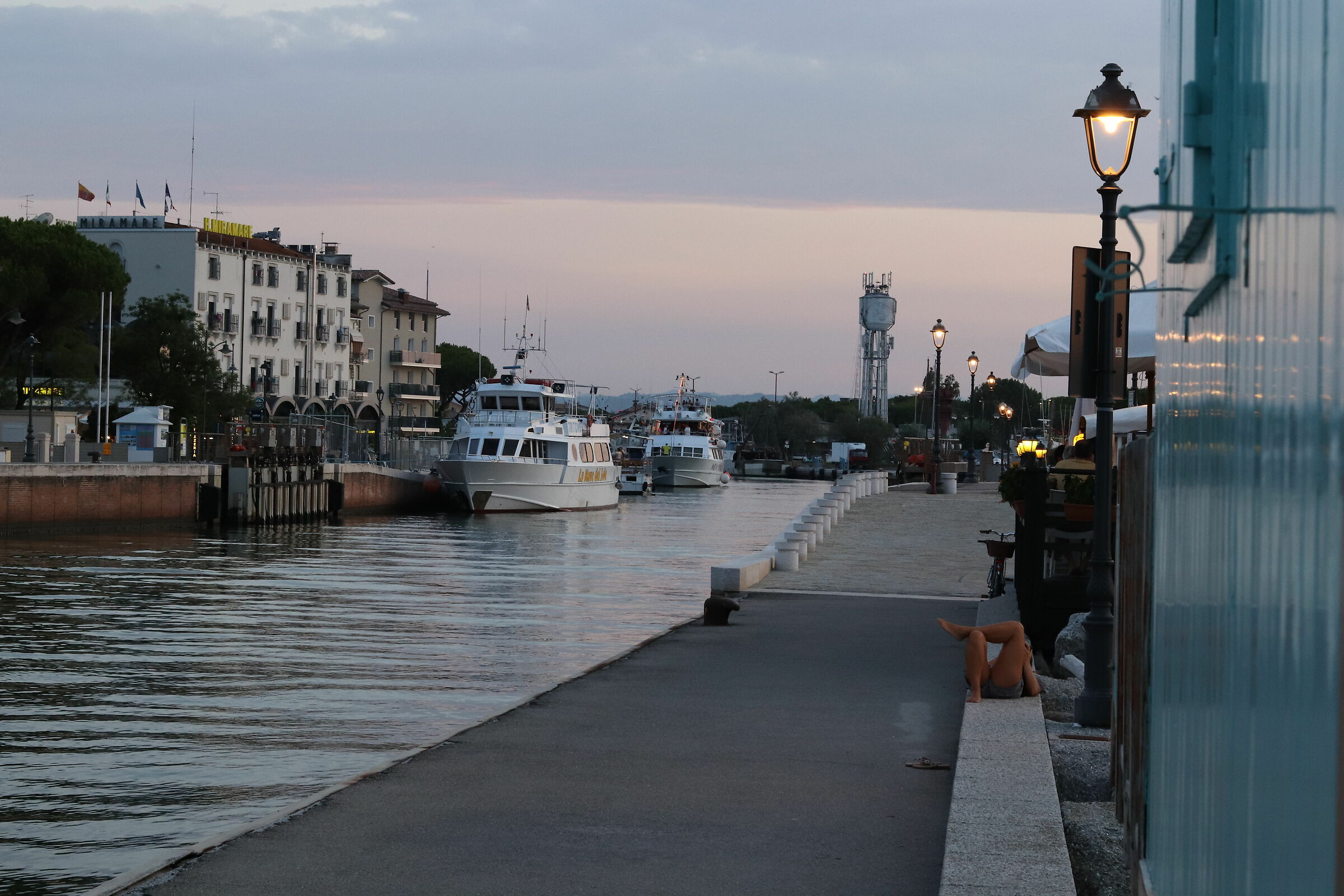 Sunset at Cesenatico