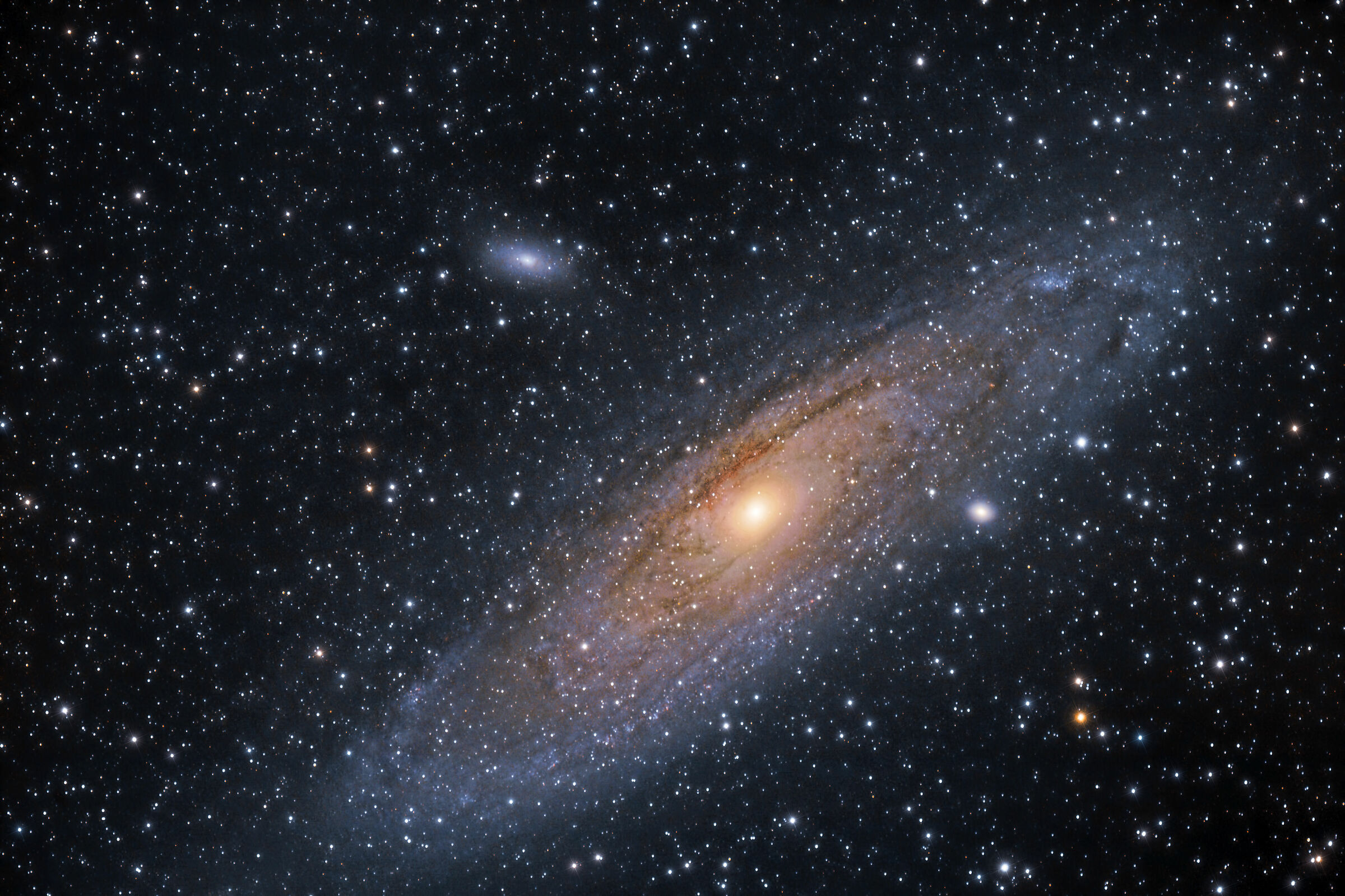 La grande galassia di andromeda