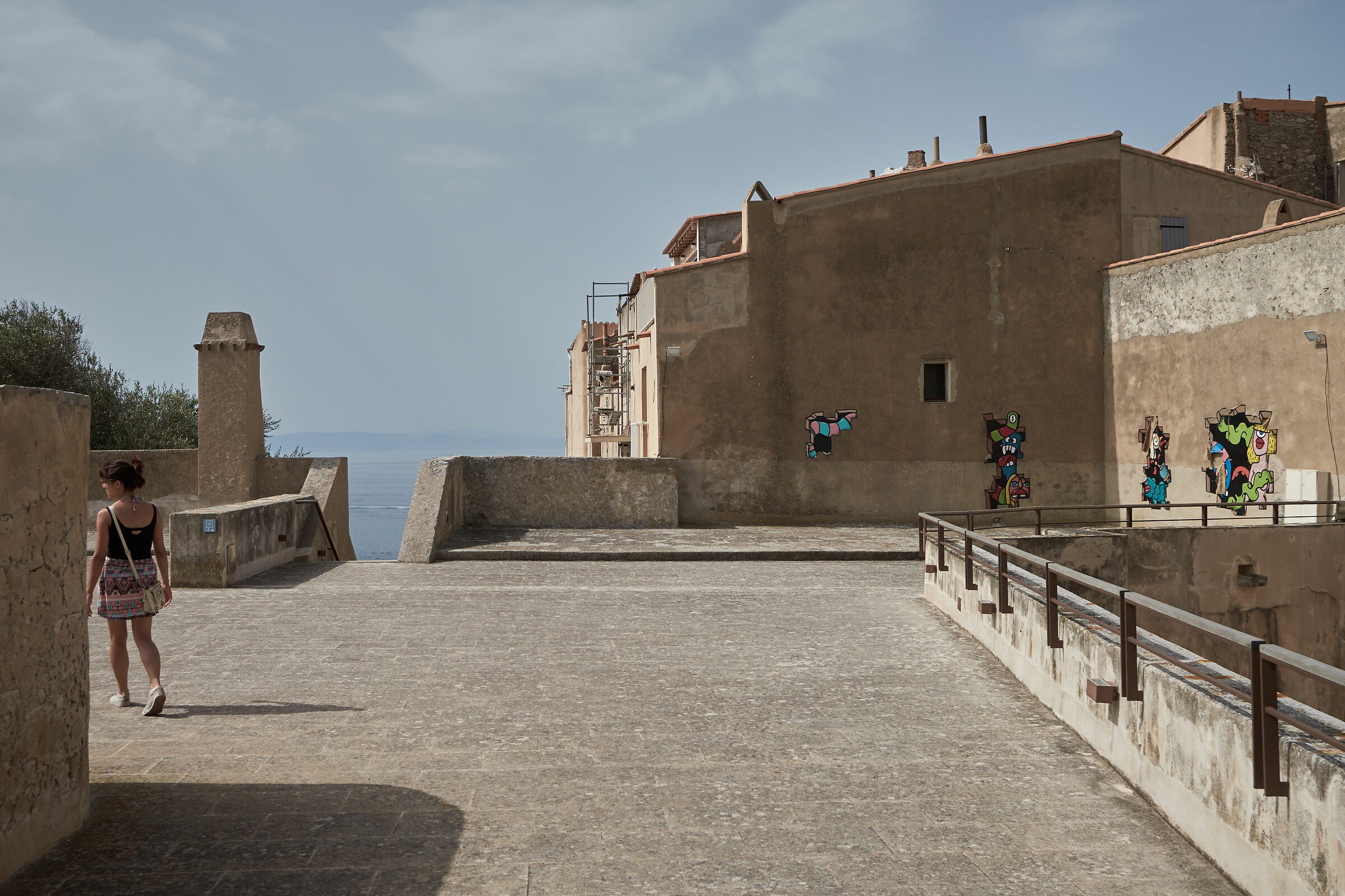 Sul bastione dello stendardo, Bonifacio