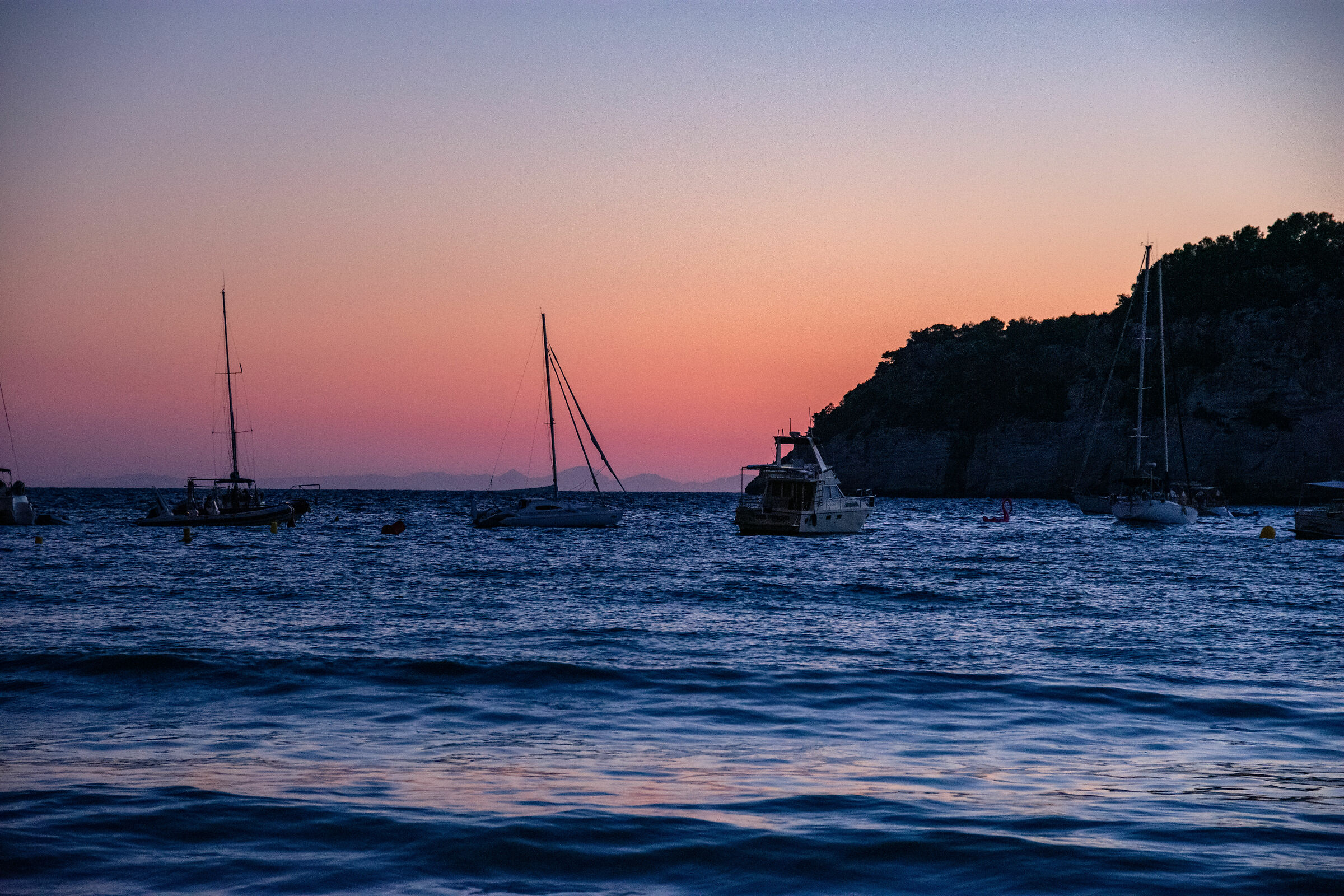 Sunset at Cala Galdana (Menorca)