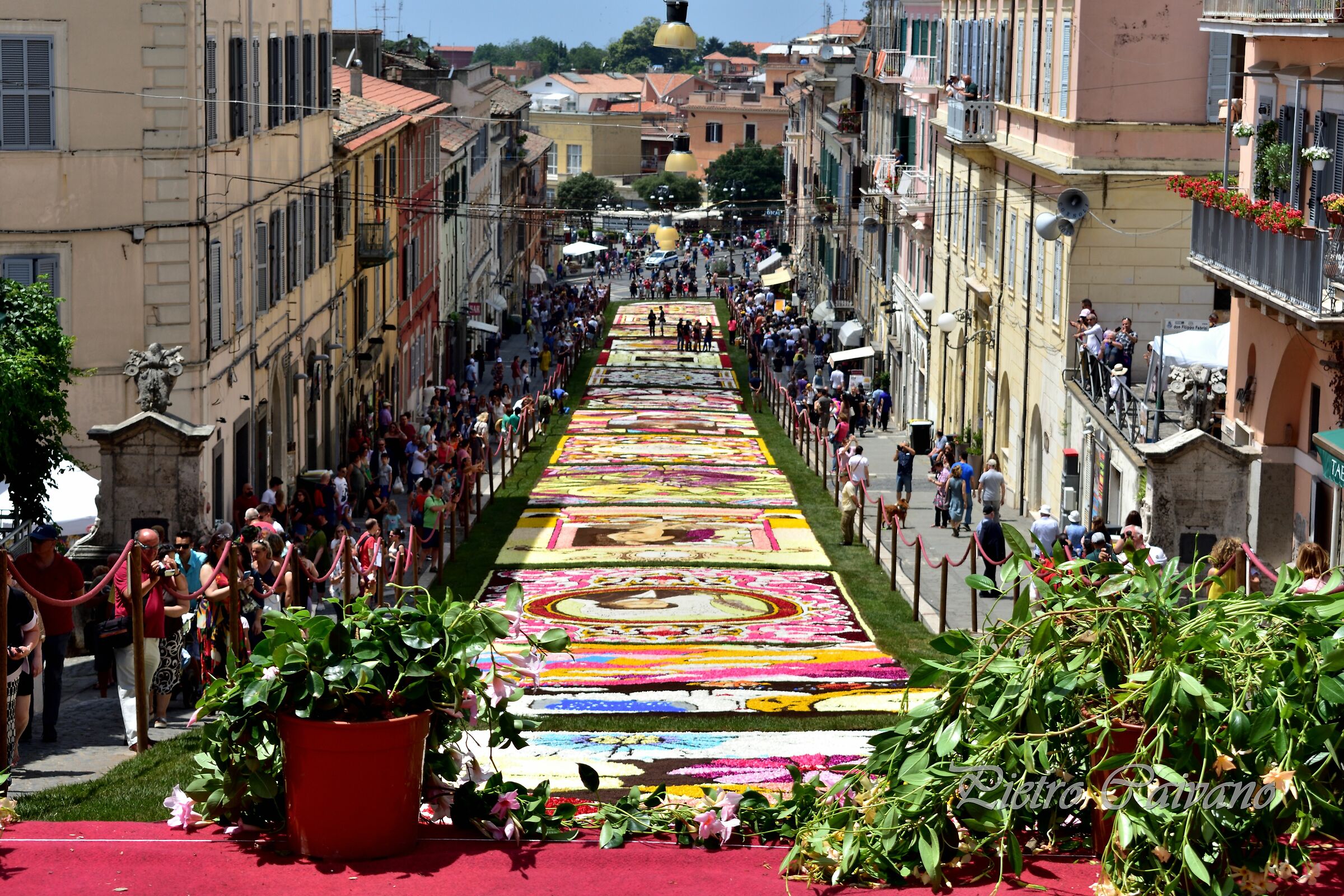 Lazio, Genzano, Infiorata 2019