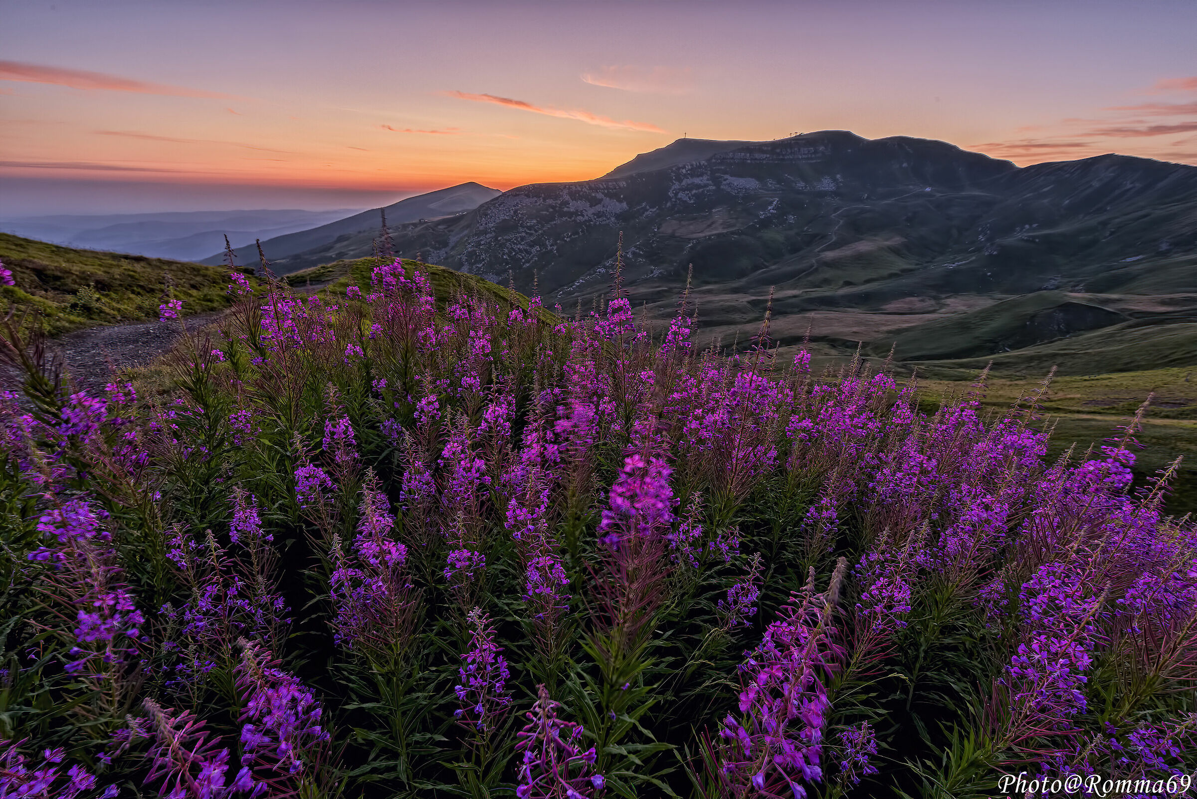 Prime luci sull'appennino