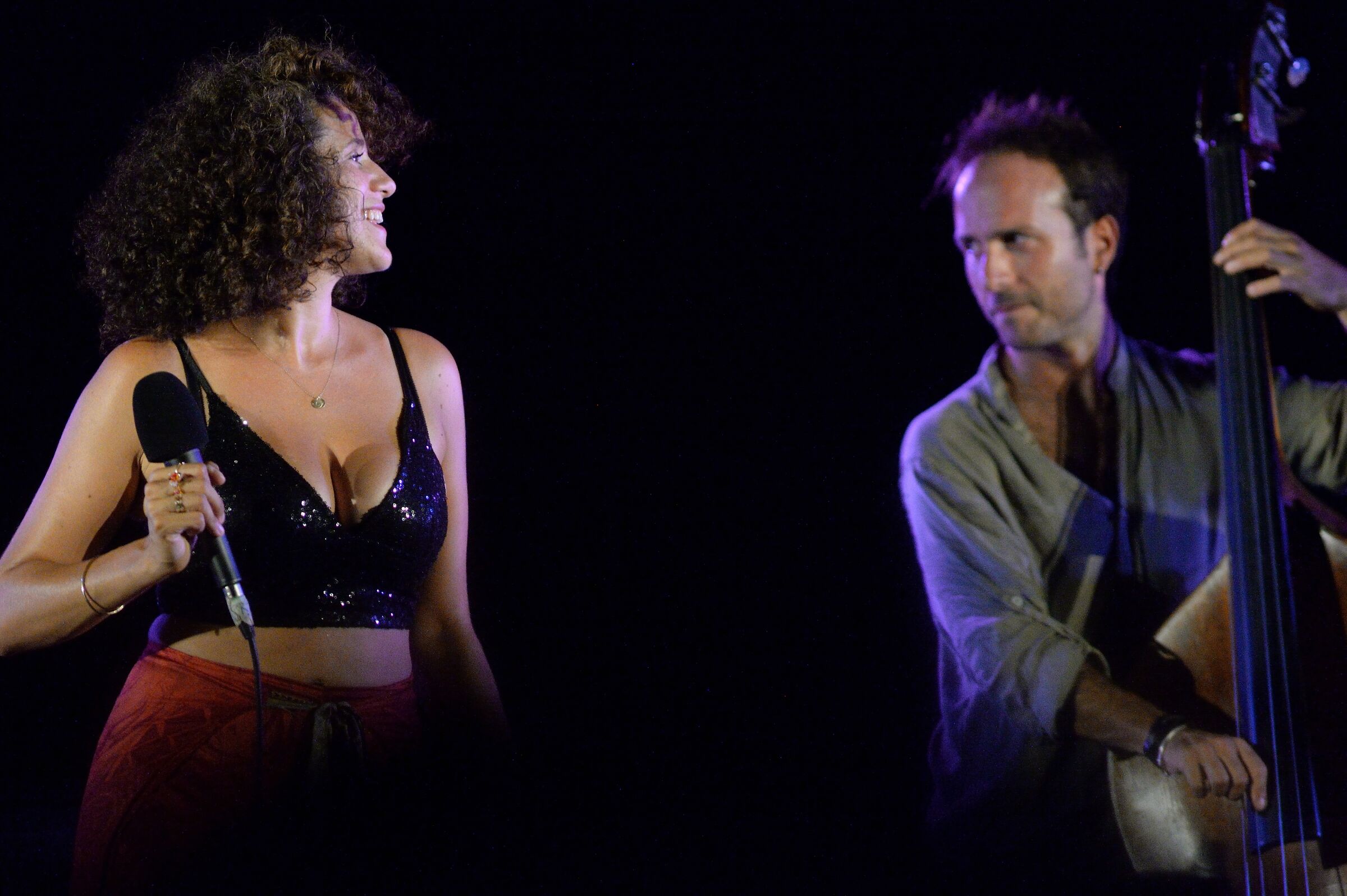 Nora Jazz Festival - Cyrille Aimée and Matteo Bortone