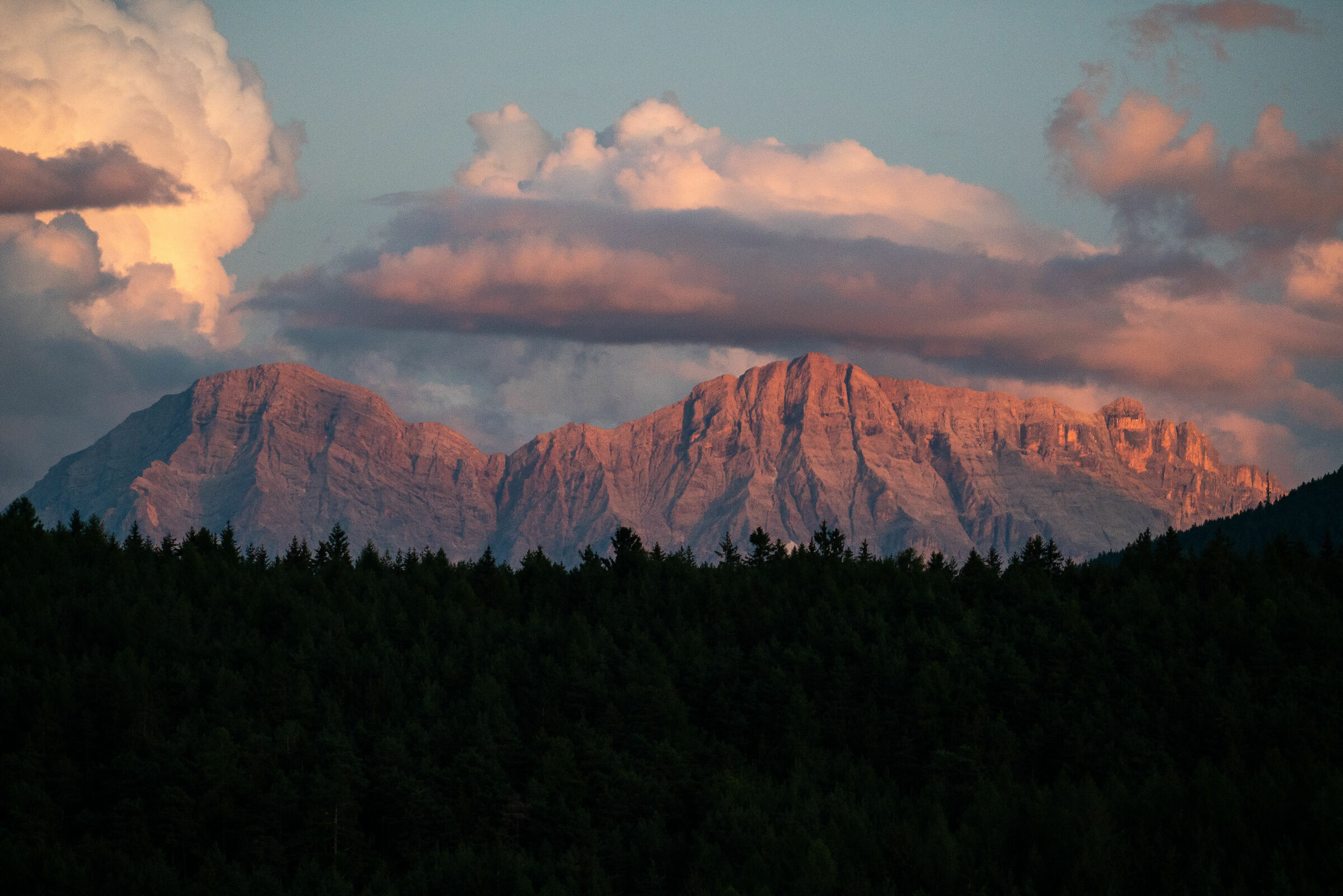 Dolomiti al tramonto