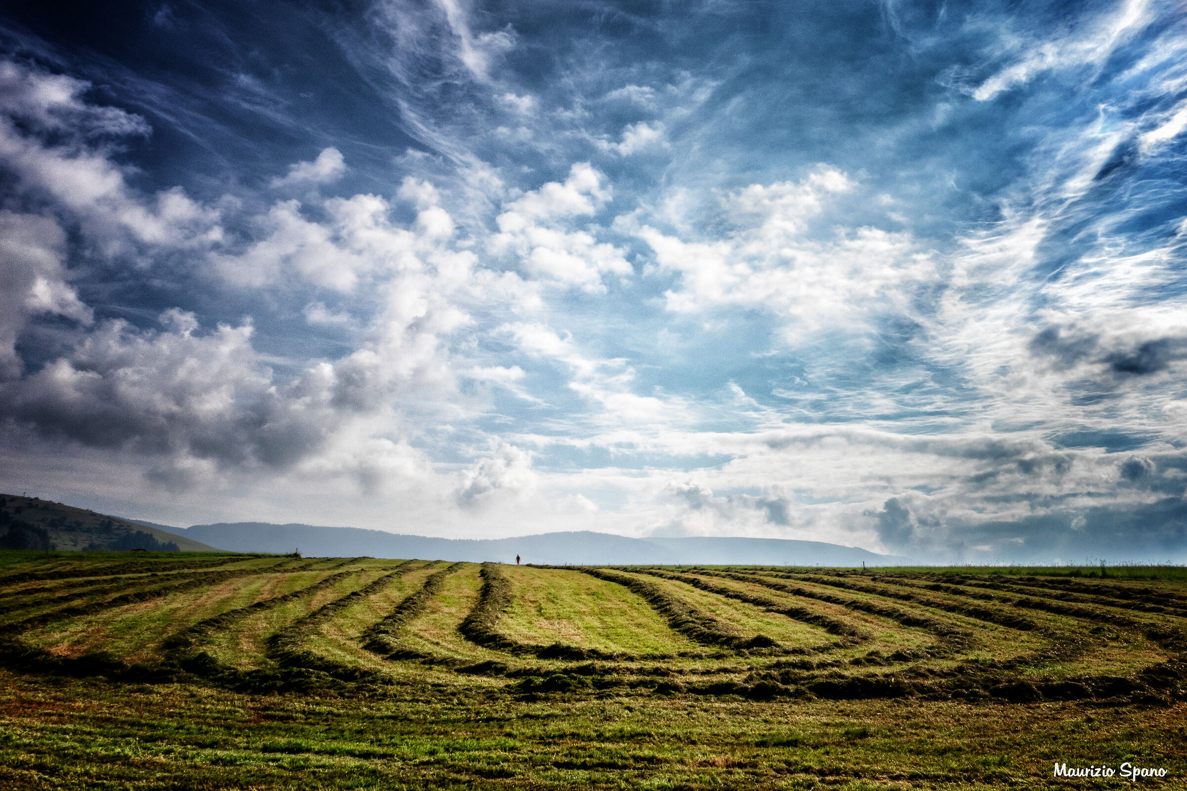 Painting the landscape...