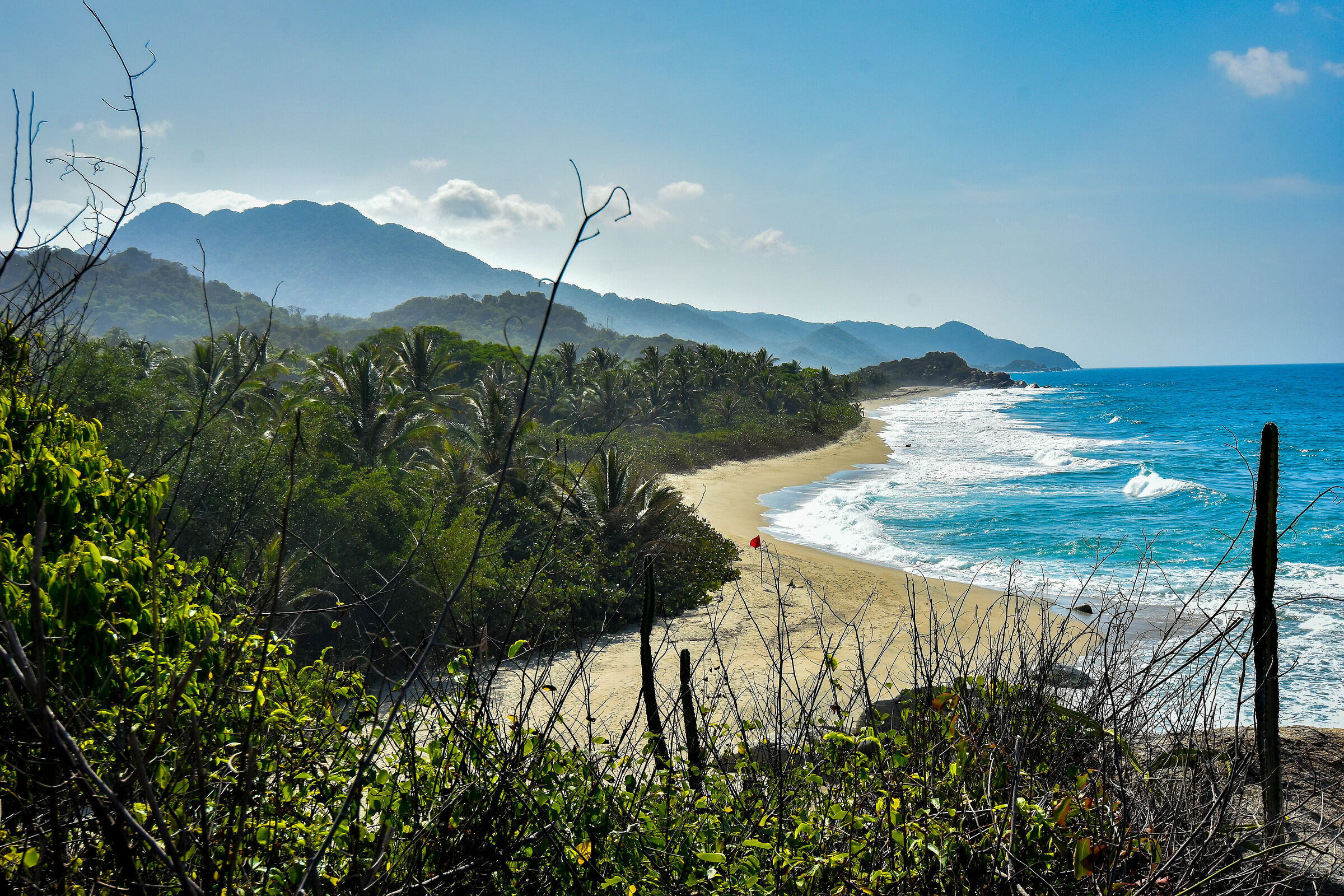 Ocean in Parque Tayrona