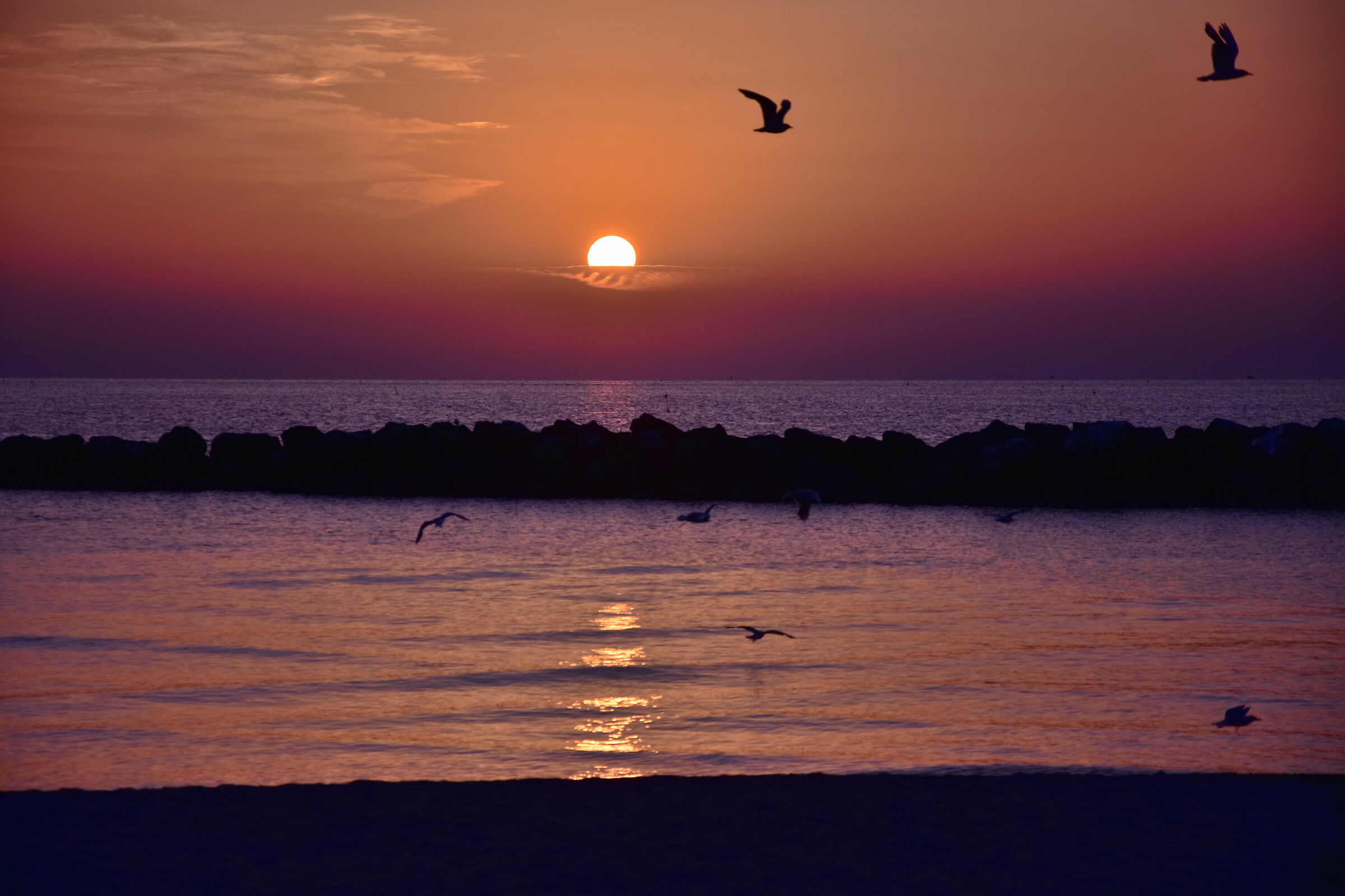 Alba a Porto San Giorgio