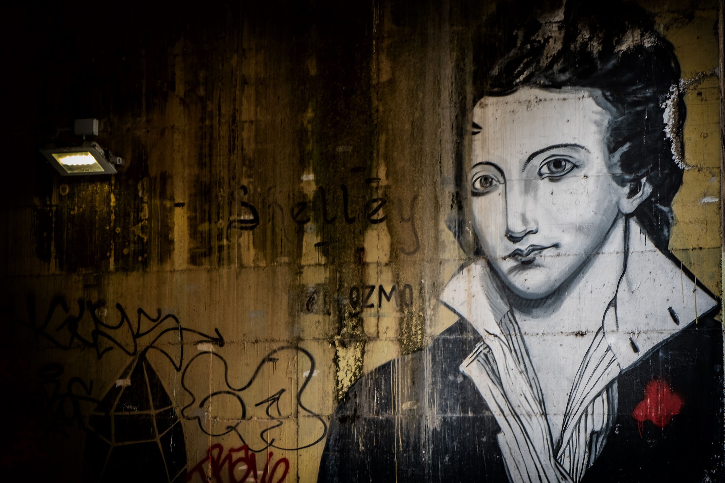 Sotto il ponte dell'Ostiense