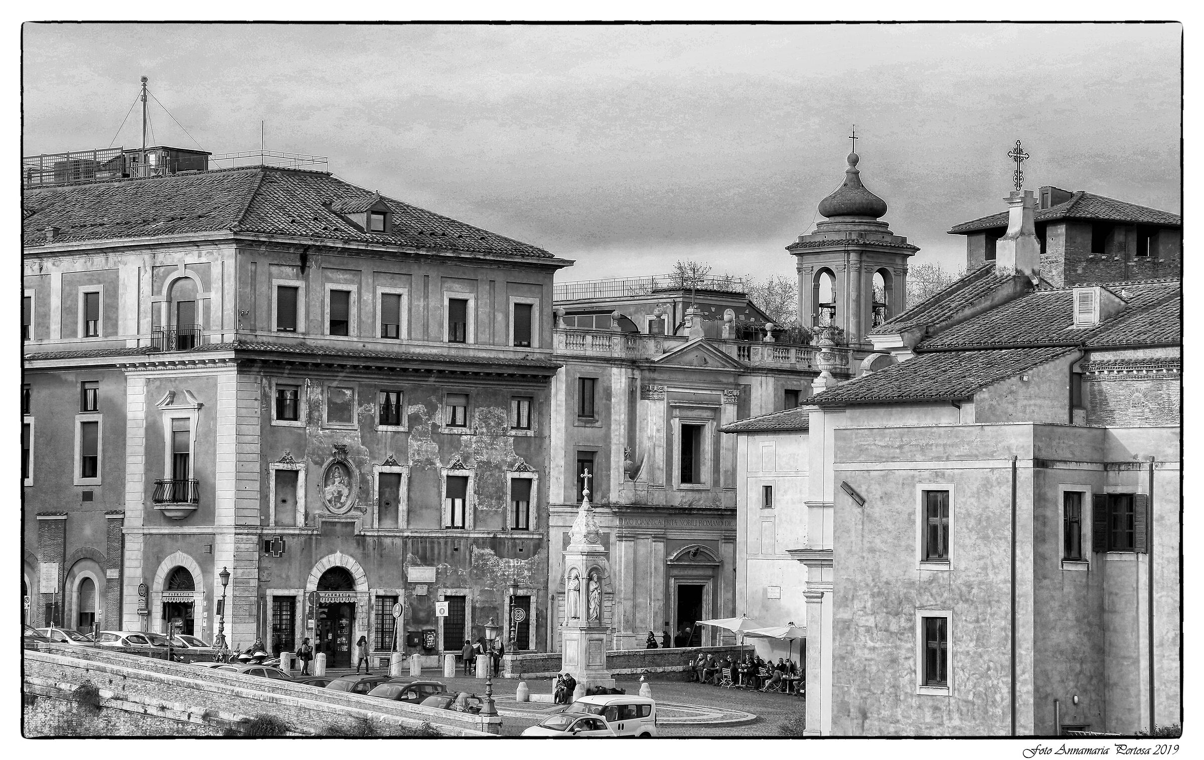 The Tiberina Island between history and legend.