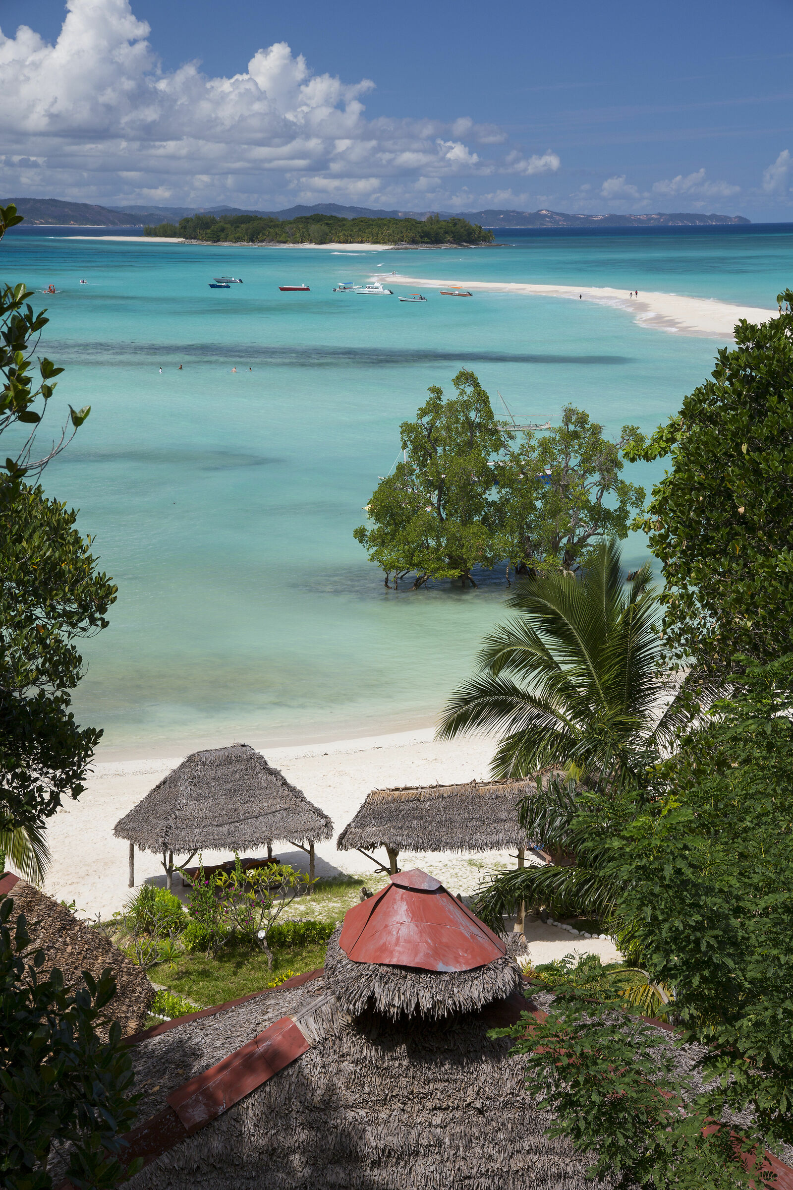Fishing village in Nosy Iranja