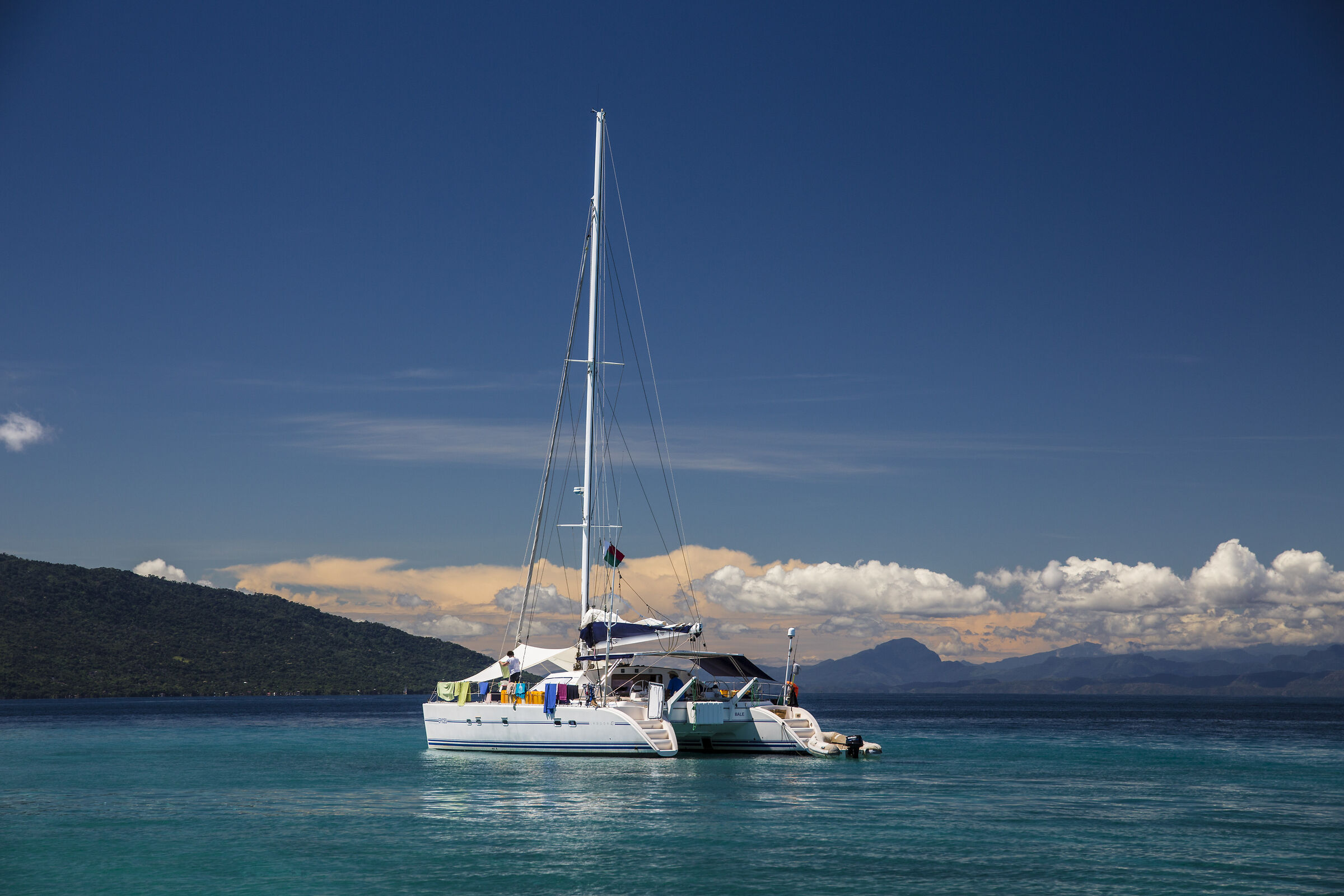 Our catamaran