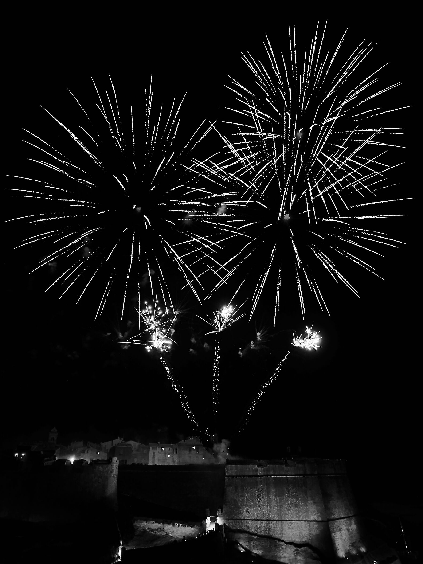 Fuochi a Bonifacio