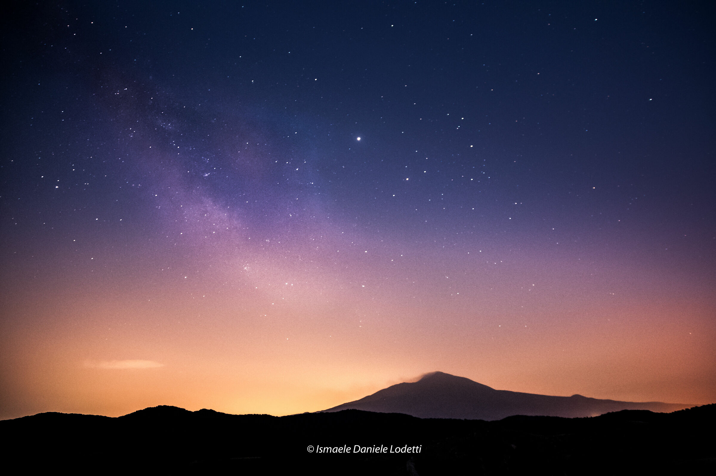 Milky Way from Argimus megaliths