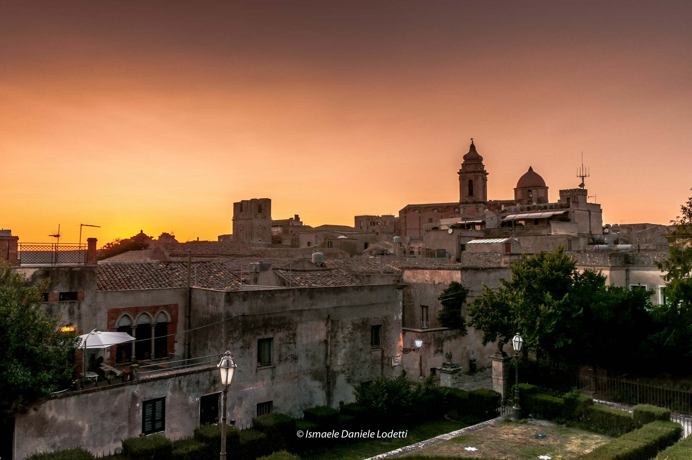 Sunset on Erice