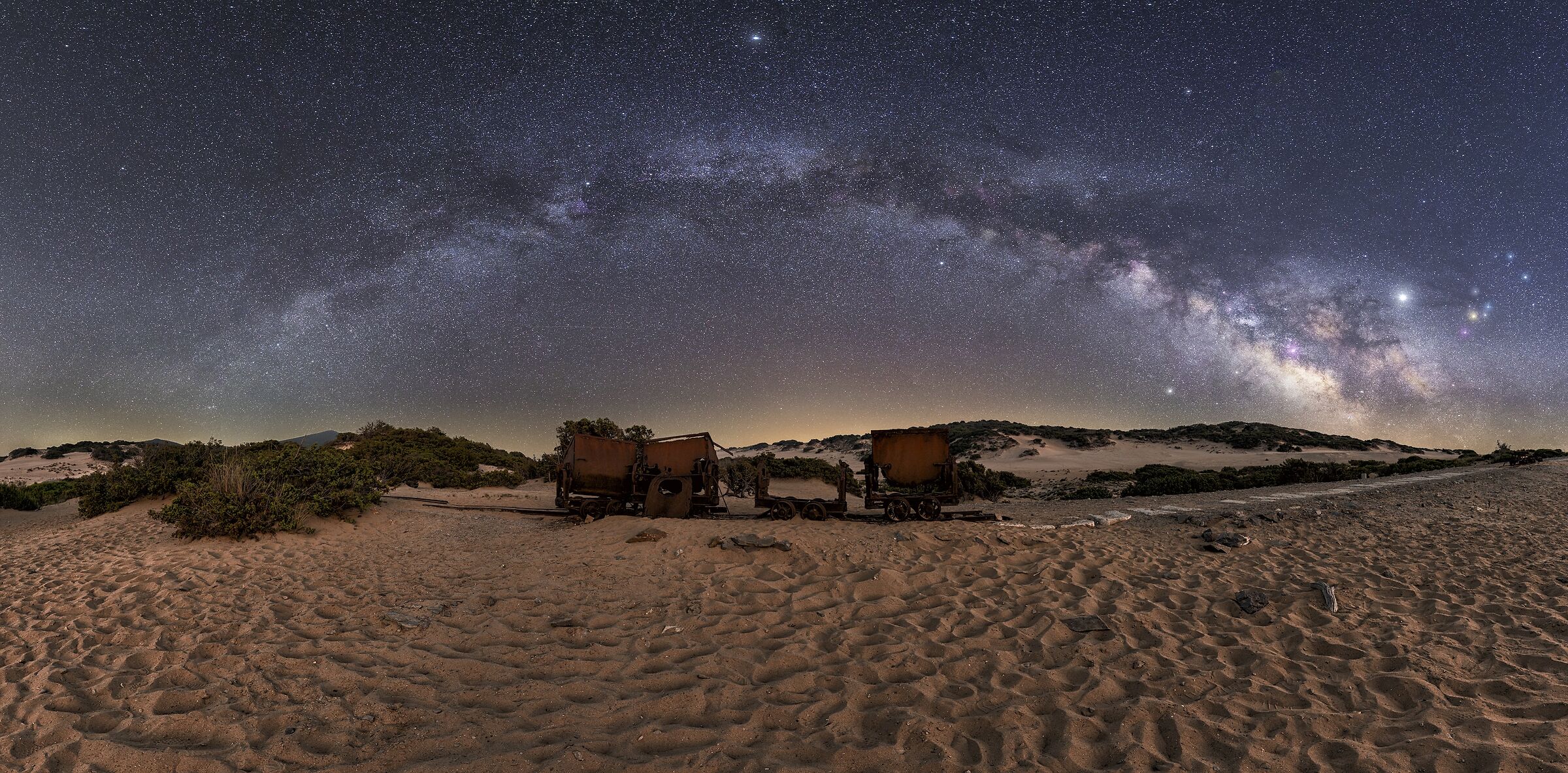 Via Lattea beach of Piscinas - Sardinia