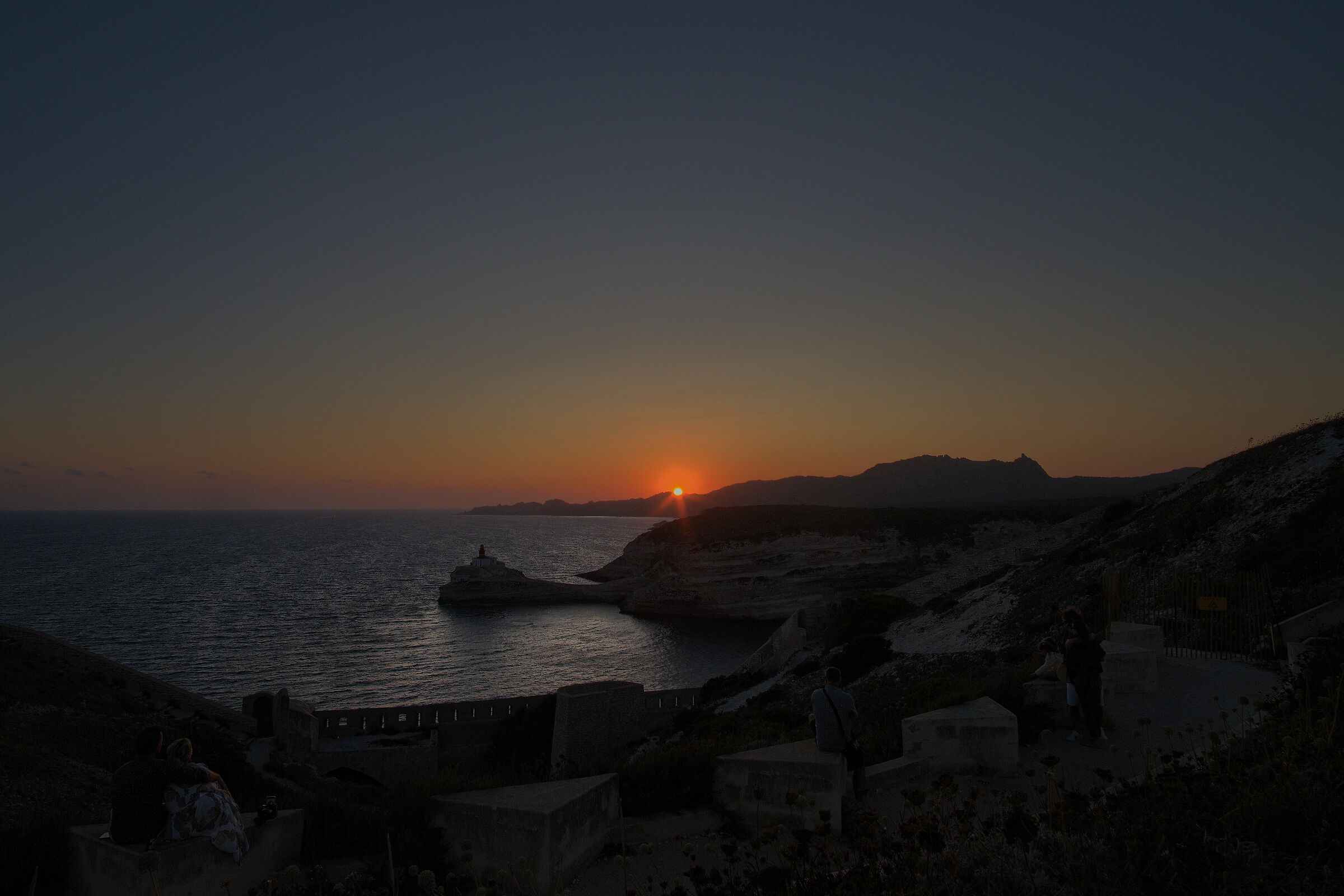 Tramonto a Bonifacio
