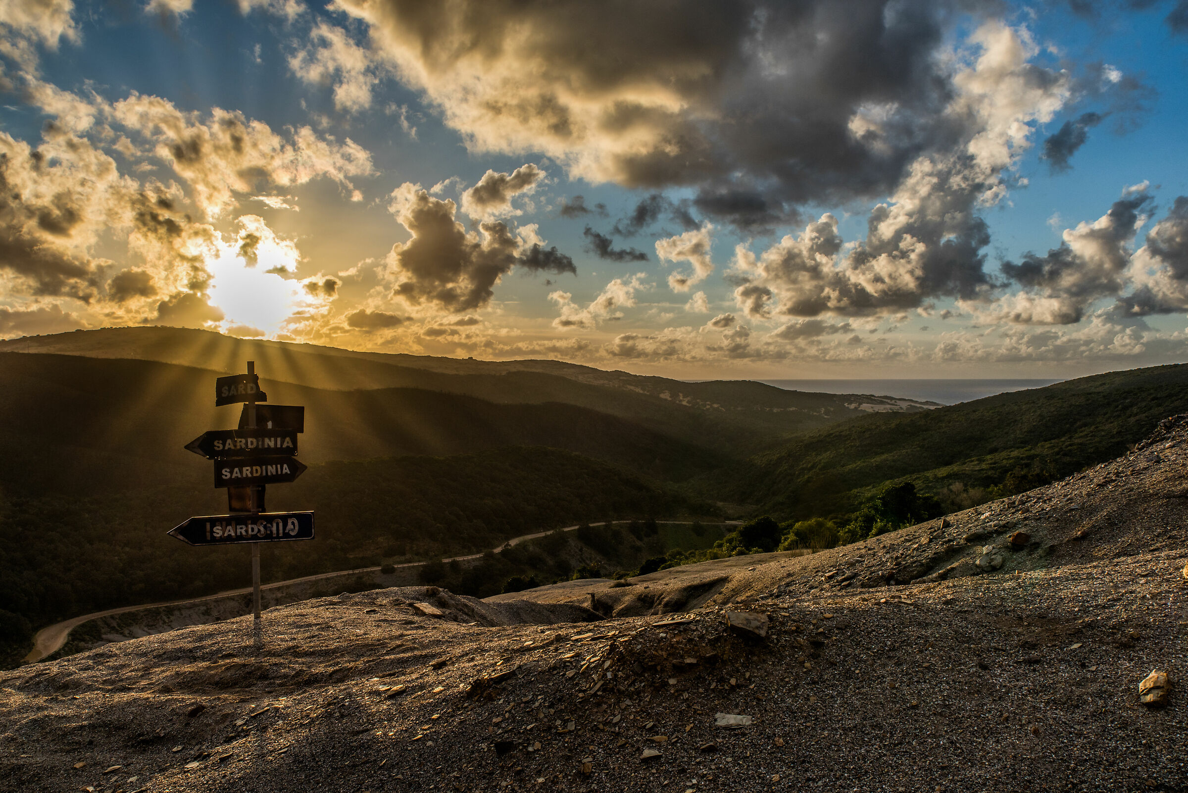 Sunset at Naracauli Mine