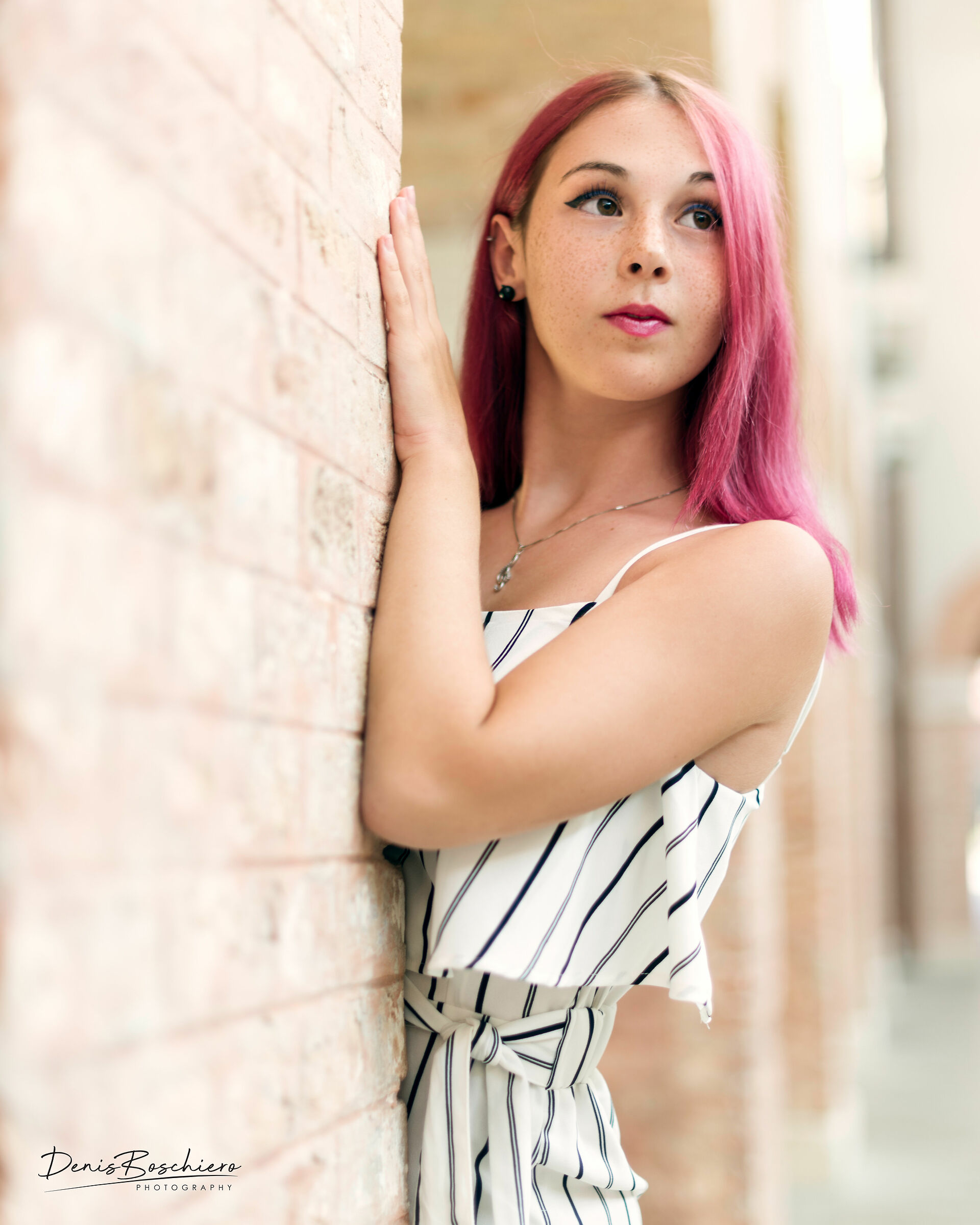 Pink hair