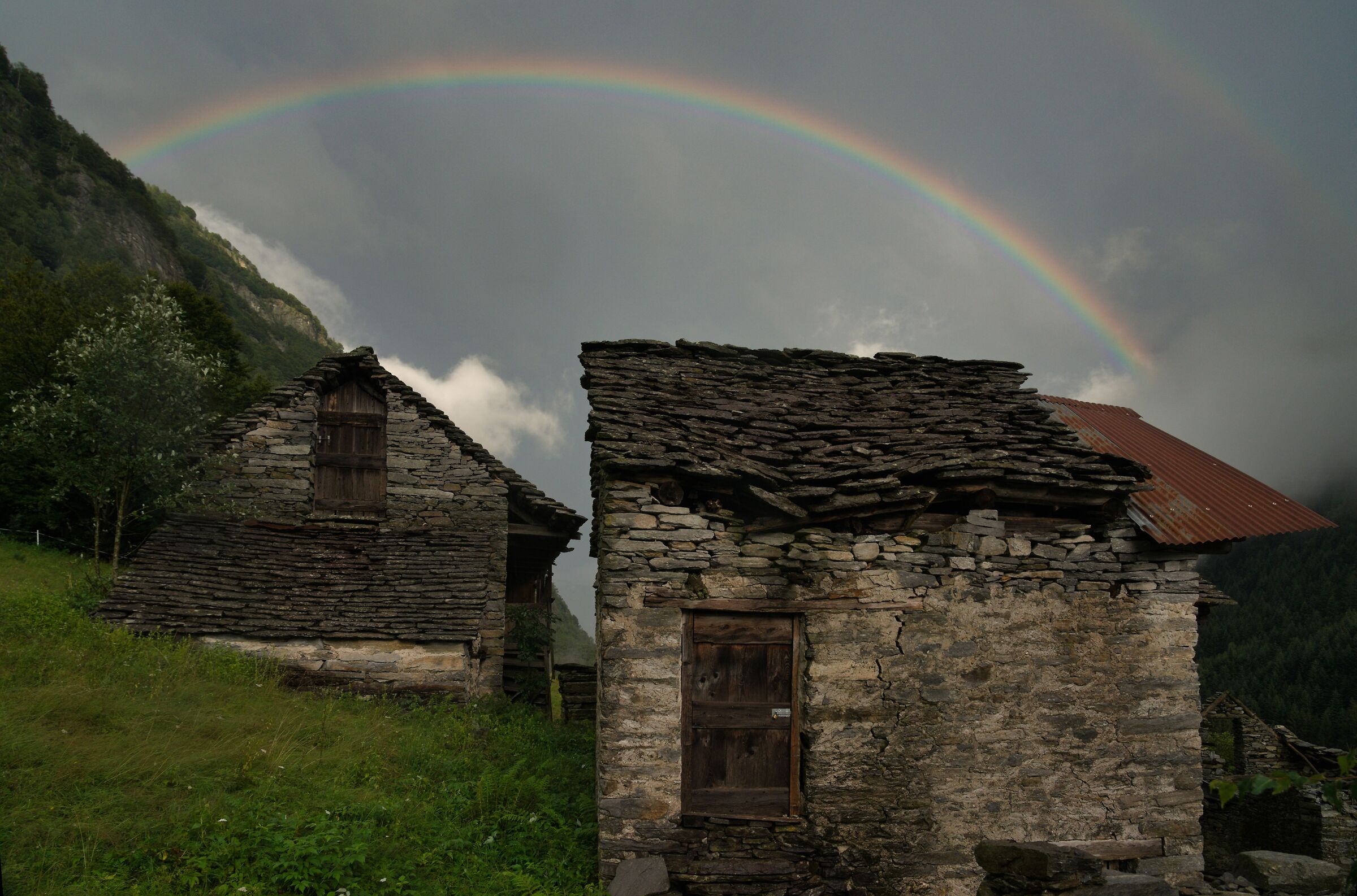 Arcobaleno serale (Valle Onsernone)