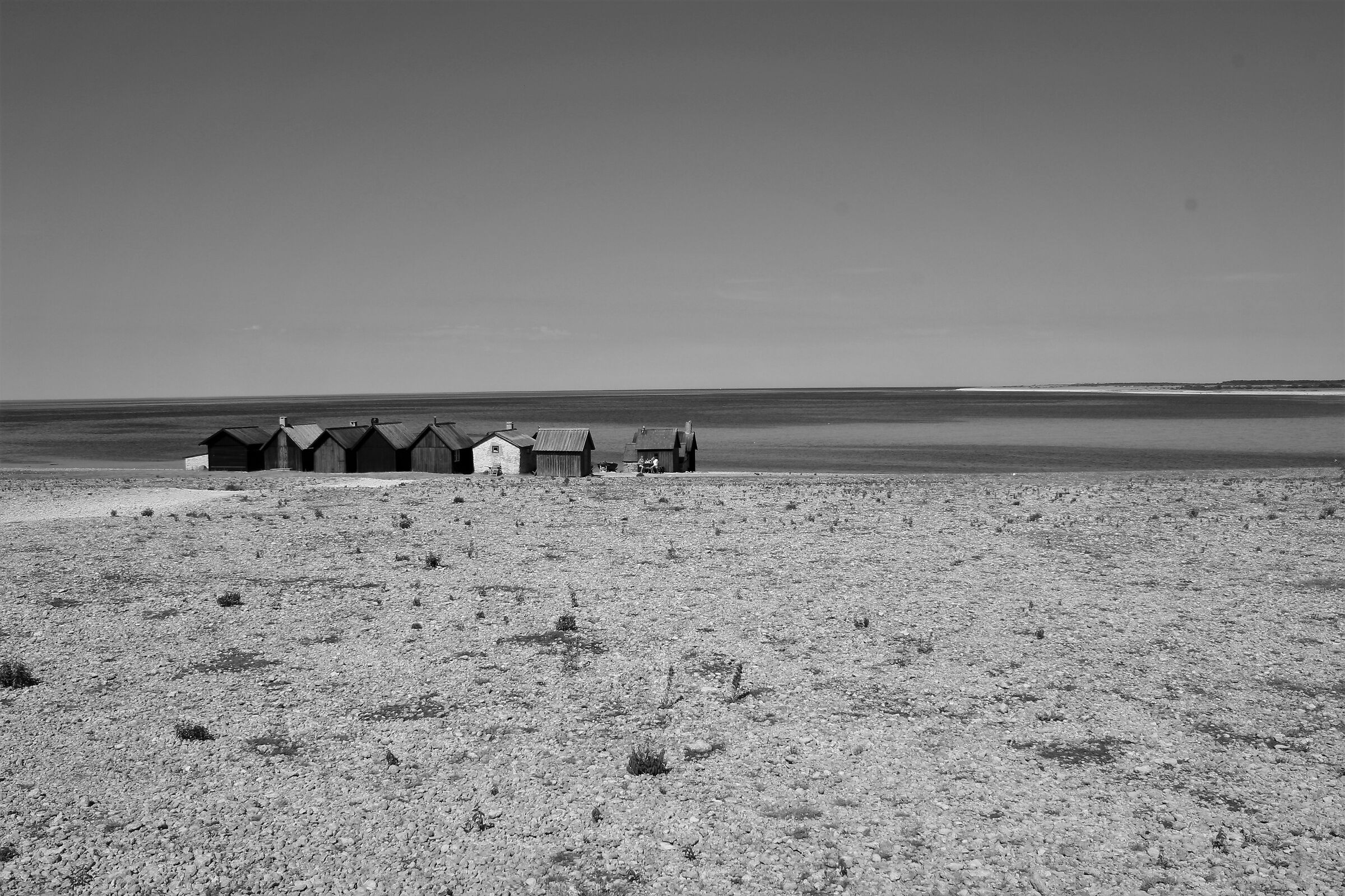 Fishermen's cottages, Gotland Island
